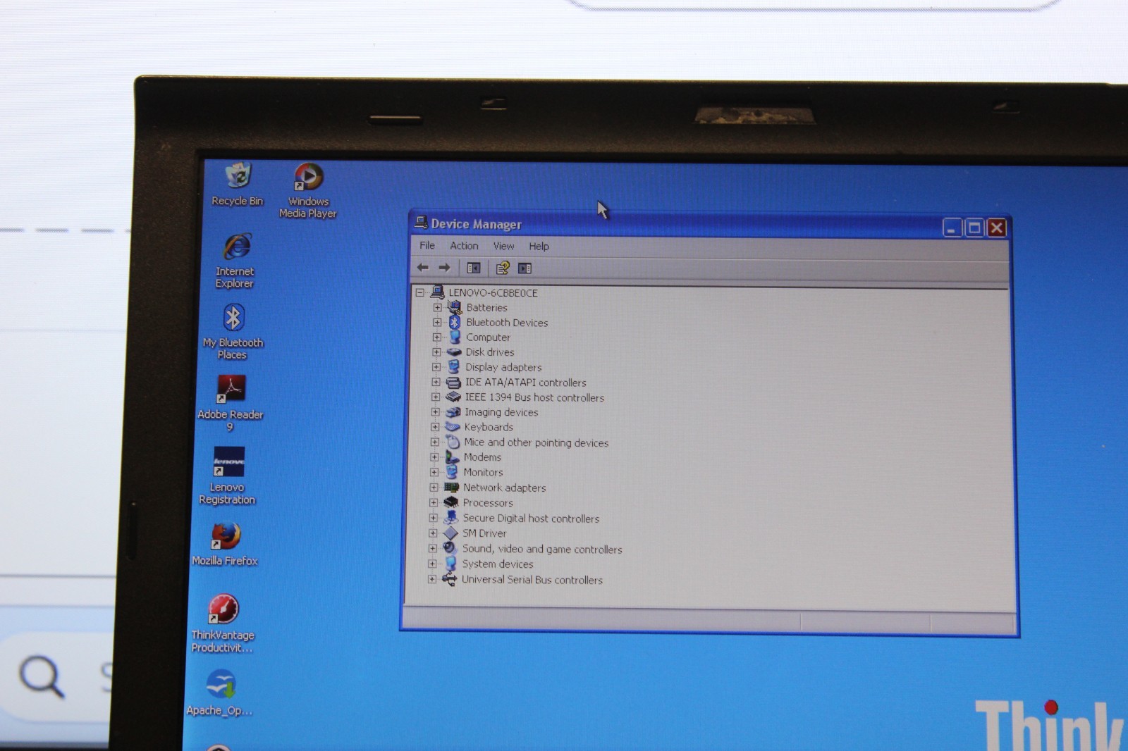 #56 LENOVO THINKPAD T410 14″ LAPTOP INTEL i5 M560@2.67GHz 3GB 150GB HD WINDOW XP