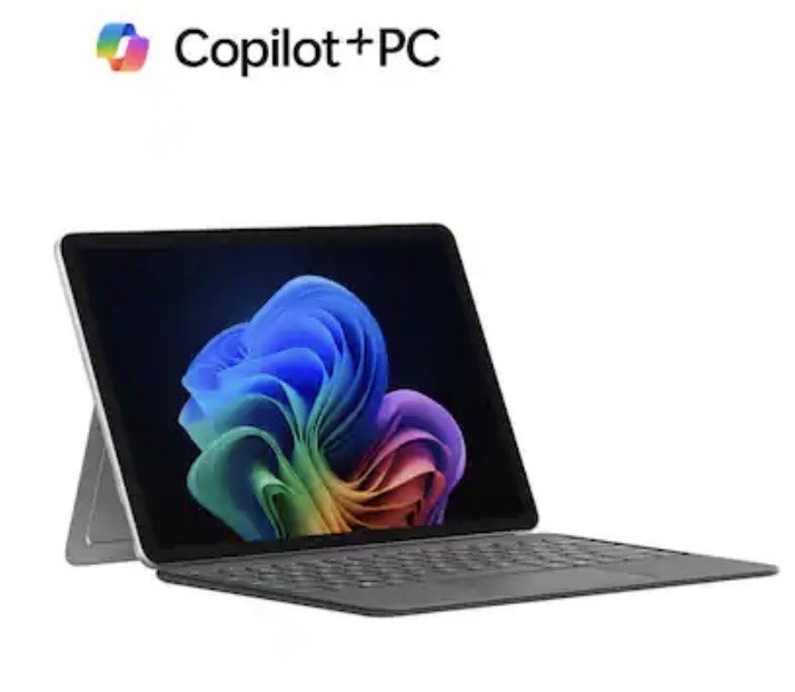 Microsoft Surface Pro Copilot+ PC 12″ Snapdragon X Plus 16GB RAM 256GB Platinum