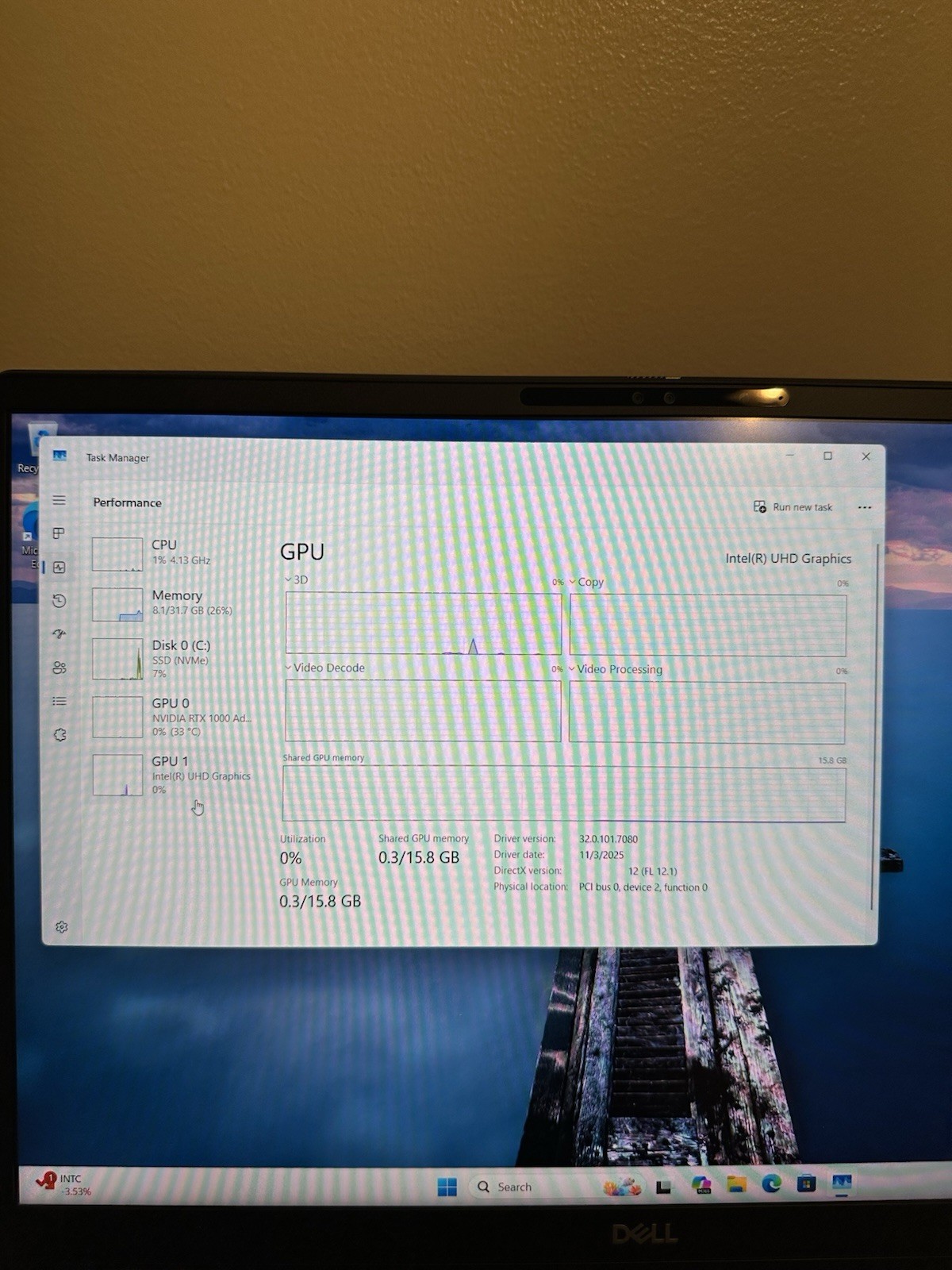 Dell Precision 7680 i7-13850HX/32GB RAM/512GB SSD RTX A1000. Excellent Condition