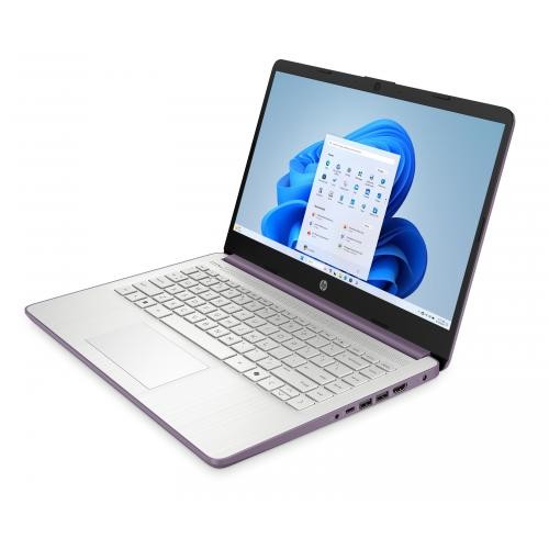 HP 14 HD Touchscreen Laptop Intel N150 4GB RAM 128GB SSD Winter Lavender Bundle