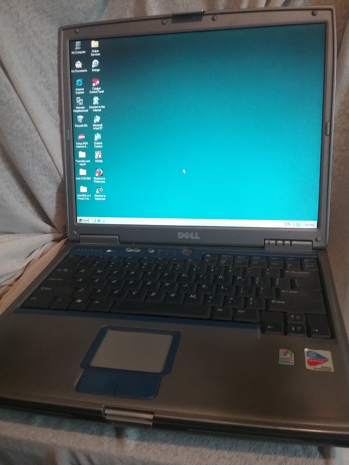 Windows 98 SE DOS Laptop Computer PC w WIFI & Working WEB BROWSER KernelEX USB