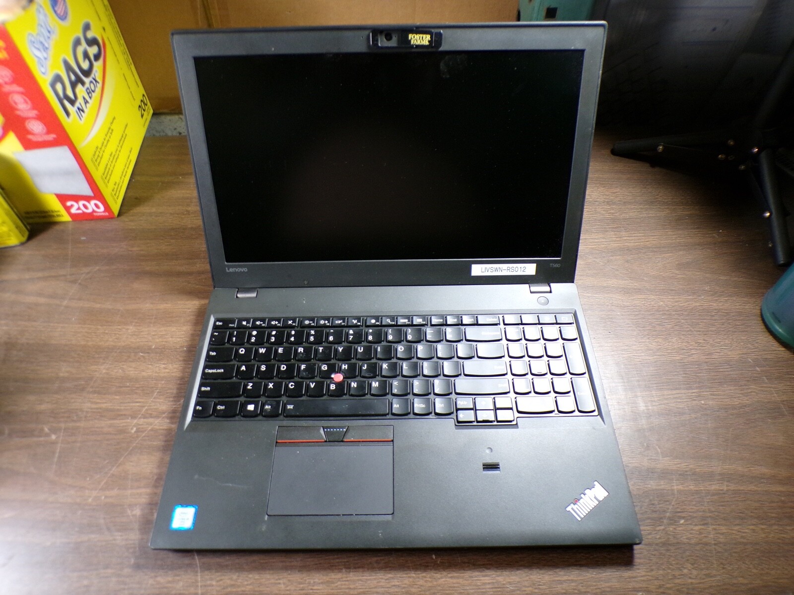 THINKPAD LENOVO T570 INTEL CORE I5-6300U 2.40GHZ 4GB RAM **NO HD/ NO CADDIE
