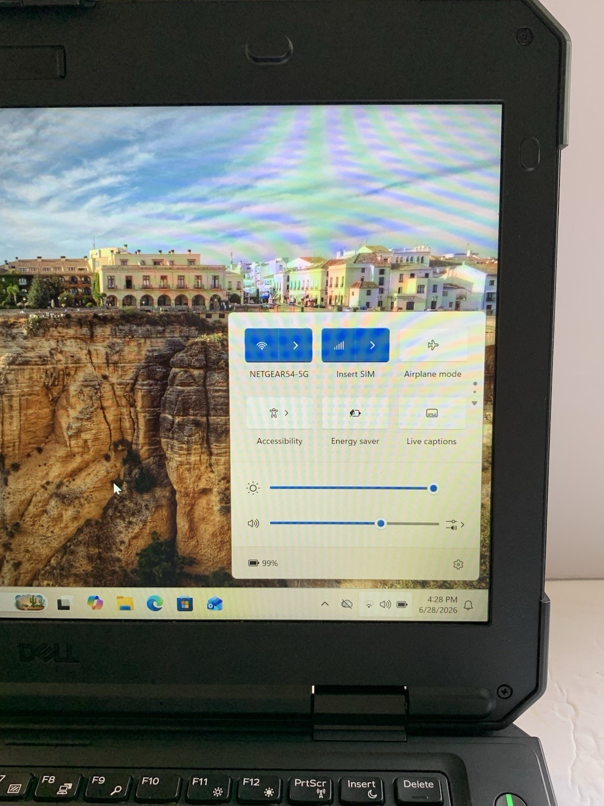 Dell Latitude 5424 Rugged 14″ Core i5-8350U 1.70 GHZ 32 GB RAM 256GB SSD Good