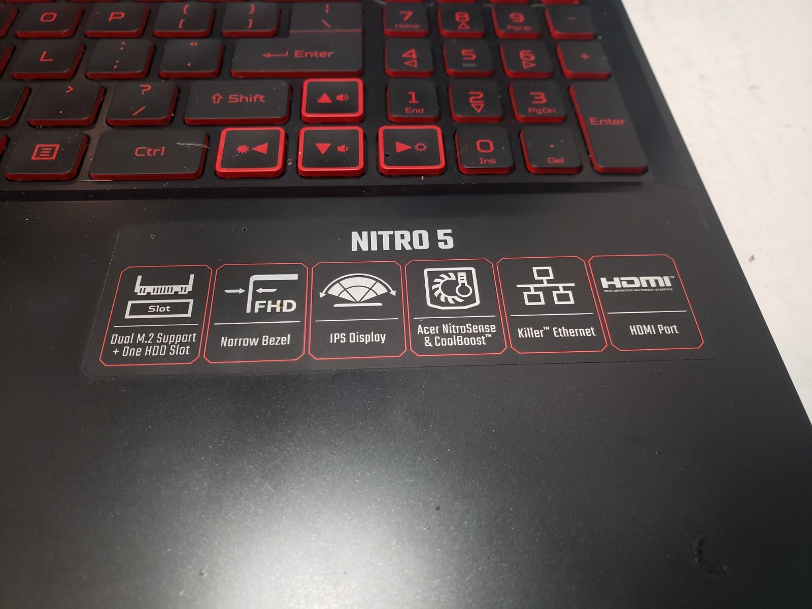 Acer Nitro 5 AN515-54-70KK Intel i7-9750H RTX 2060 16GB RAM 512GB SSD 15.6″