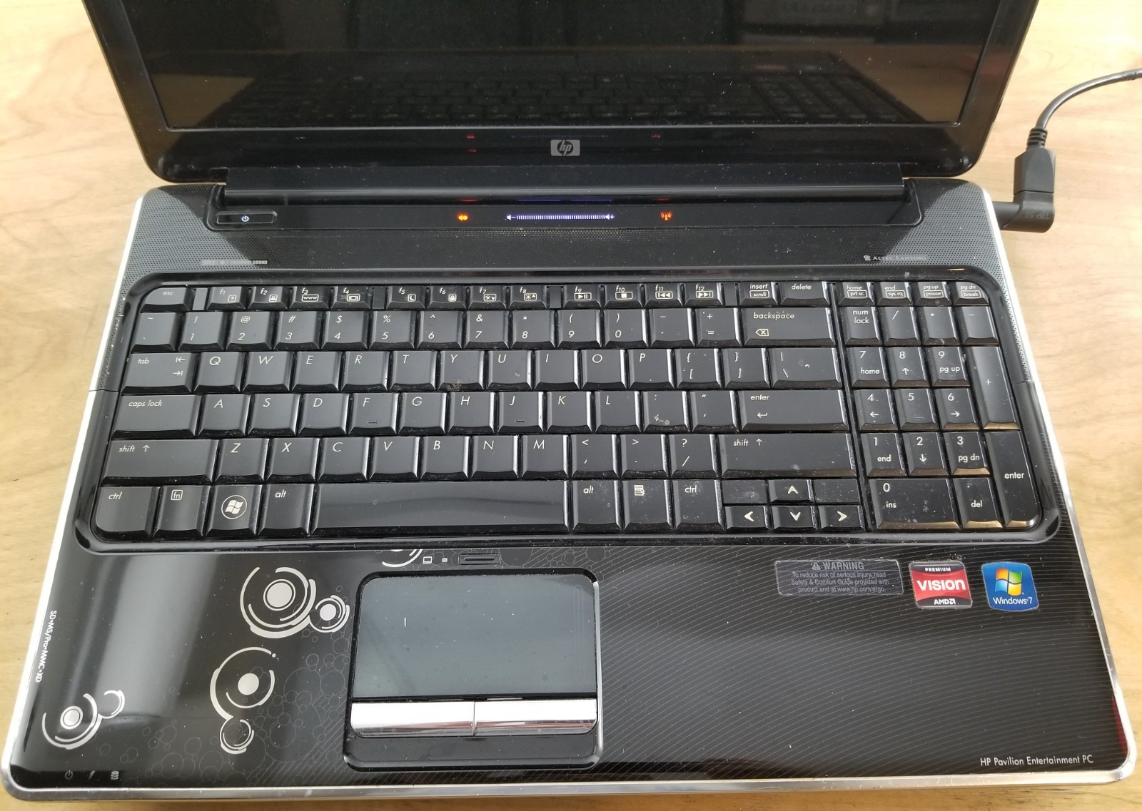 Hp dv6-2150us/320gb/Hdmi/Vga/ 15.6″ FOR PARTS, PLEASE READ!!