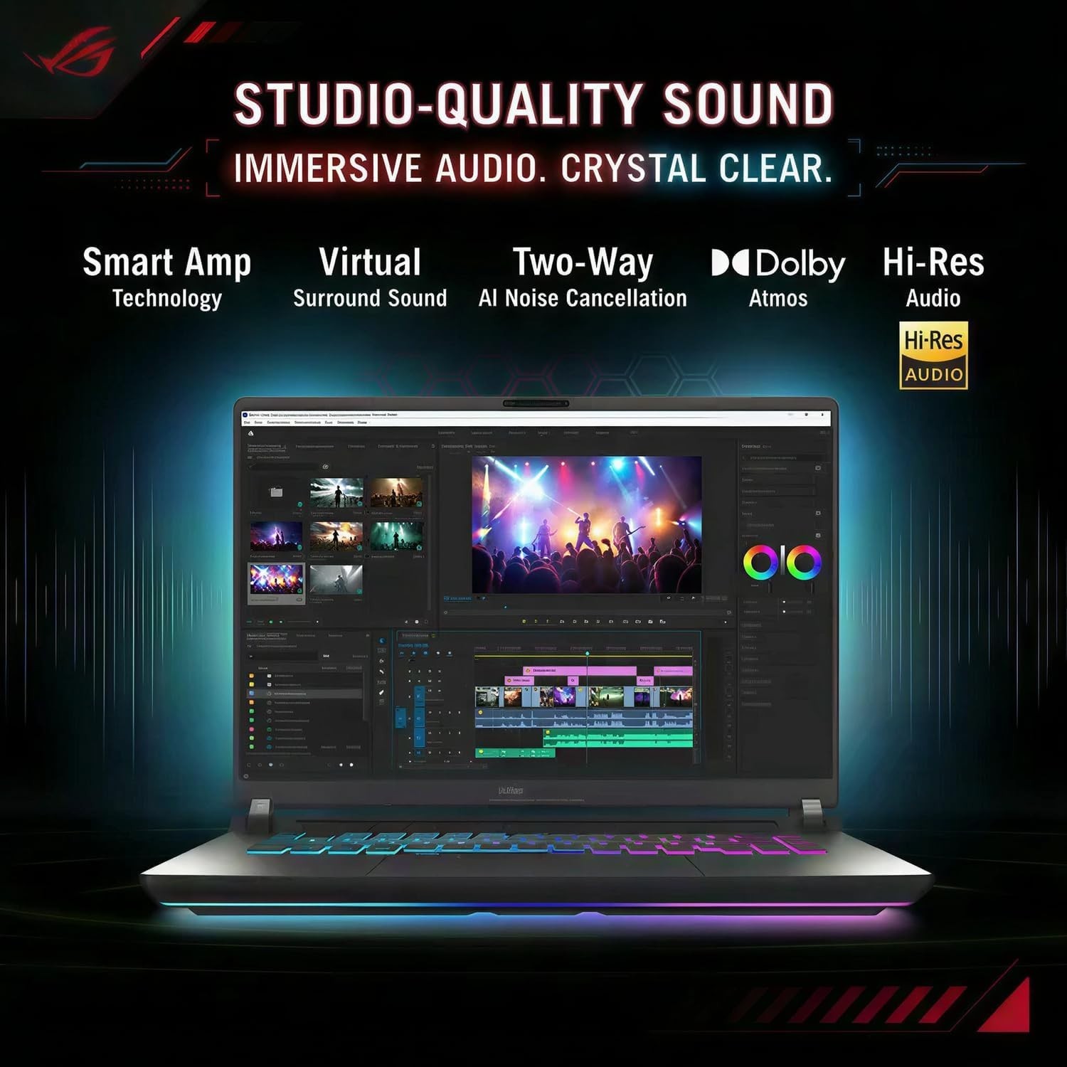 NEW Asus ROG Strix G16 16″ FHD 165Hz NVIDIA RTX 5070Ti 12GB GRA Ryzen 9 8940H