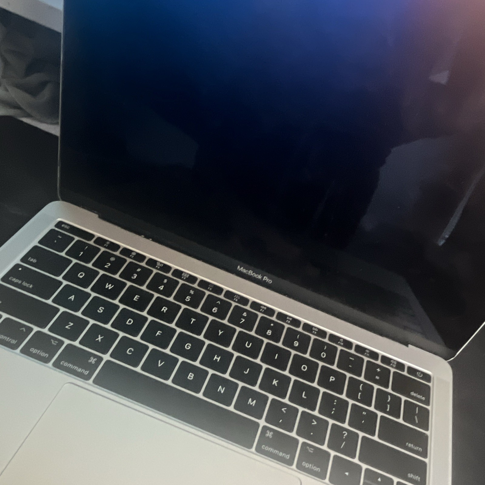 Apple MacBook Pro 13 in Silver Laptop w/ Backlit Keyboard, Power Adapter