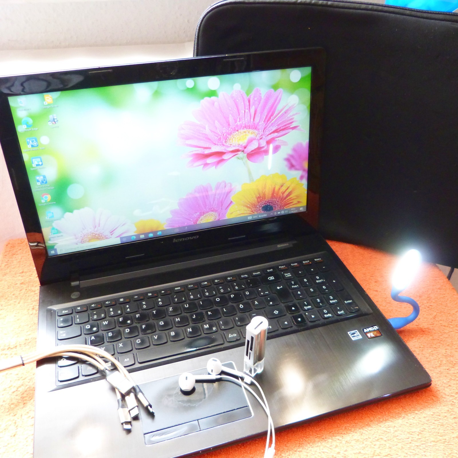 Lenovo Z50 ULTRABOOK 15″ FULLHD l 750 Windows 10 l AMD QUAD CORE l 12GB RAM
