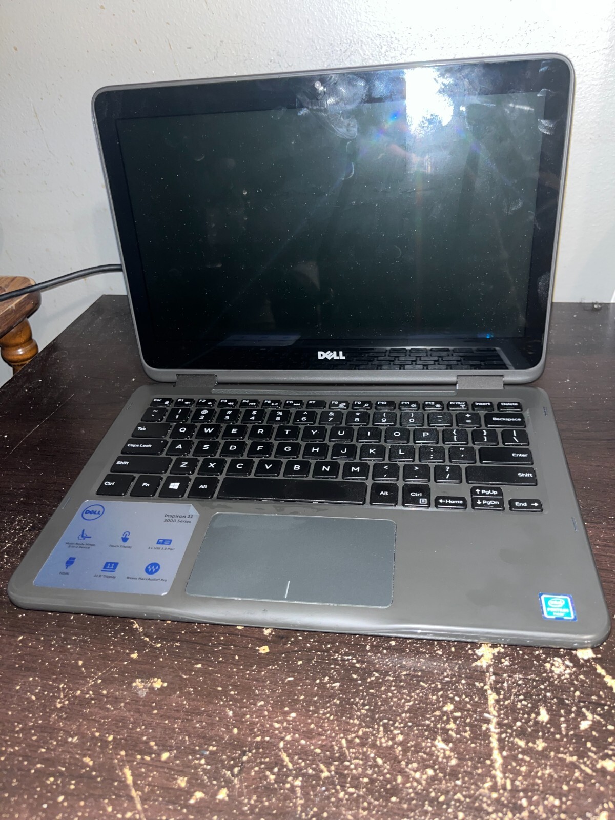 Dell Inspiron 11-3168 11.6″ 2-in-1 Laptop, Intel Pentium, 500GB HDD, 4GB RAM