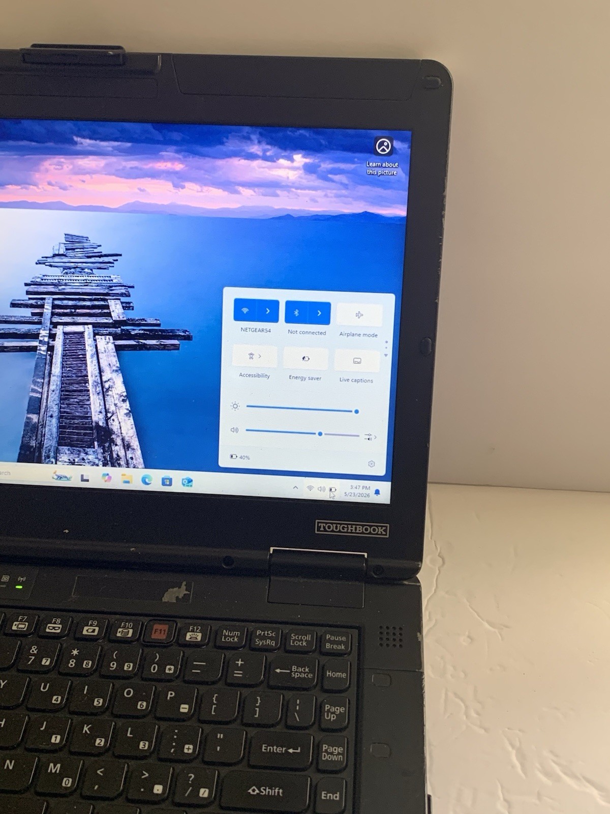 Panasonic Toughbook CF-54 i7 5600U 16GB 256 GB SSD | W11p | DVD| Good Condition