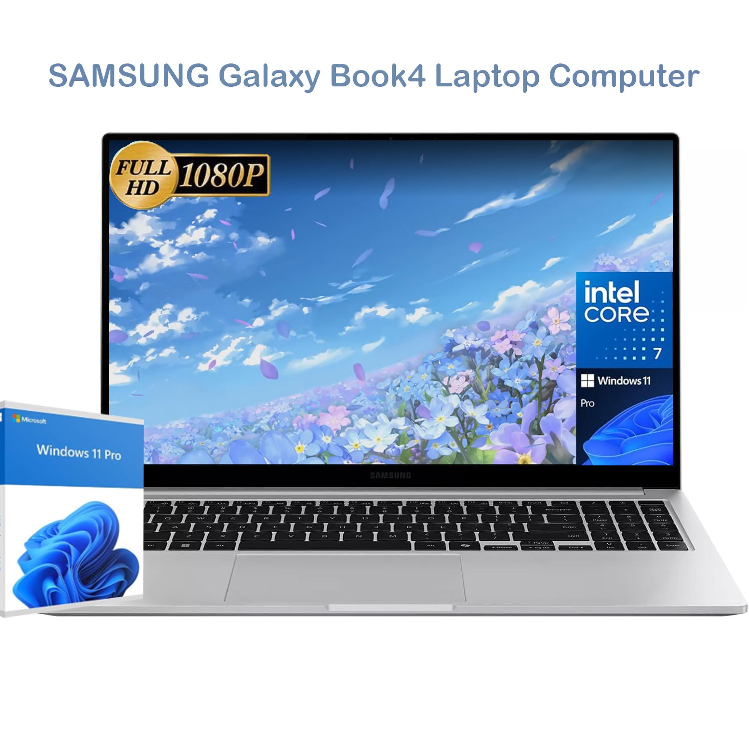 2024 Samsung Galaxy Book4 15.6″Laptop,10-Core 7-150U,UpTo 16GB,2TB Win11pro