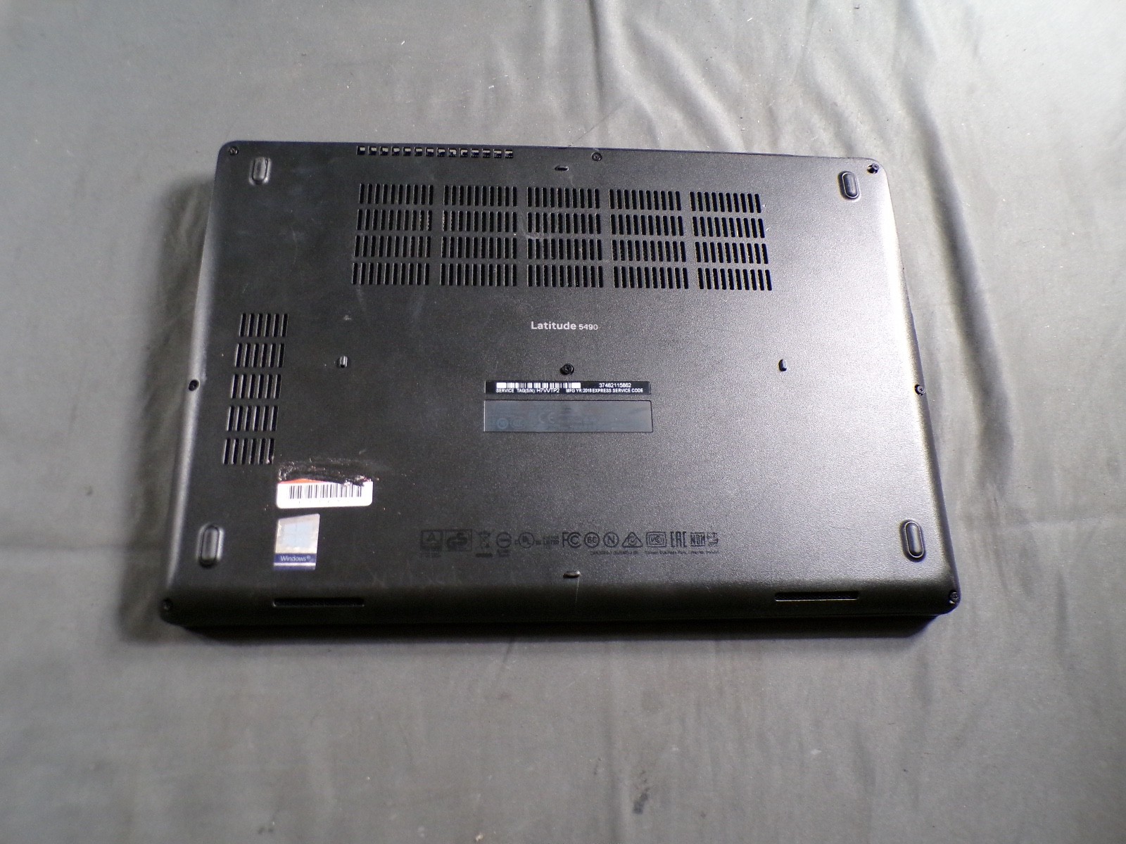 DELL LATITUDE 5480 INTEL CORE i5-7440HQ 2.80GHZ 16GB RAM **BIOS L0CKED **NO HD/