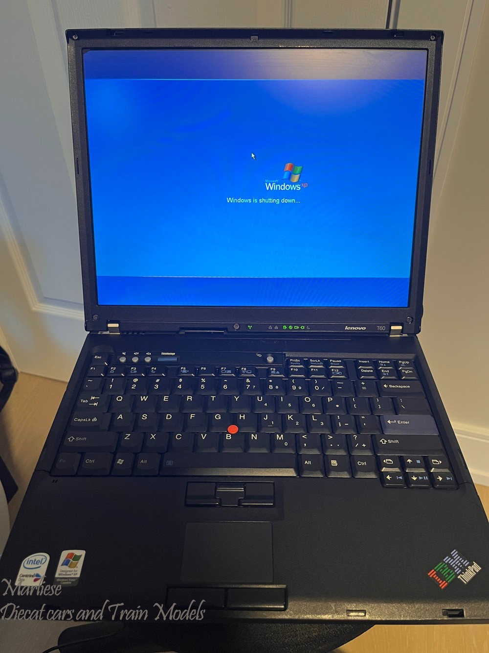 Lenovo ThinkPad T60 Core 2 Duo 1.83GHz 1GB RAM 60GB HDD Windows XP – Tested
