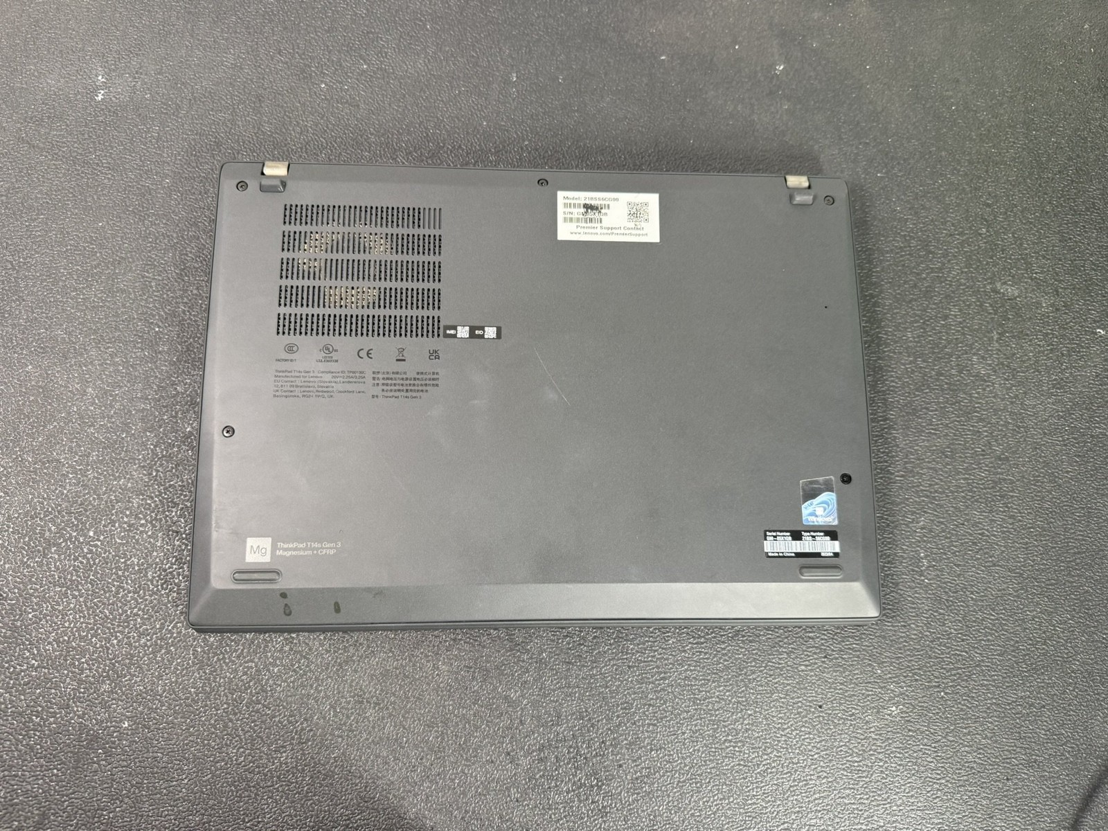 Lenovo ThinkPad T14s Gen 3 14″ WUXGA i7-1270P 32GB 512GB DDR5 LTE Touch – READ