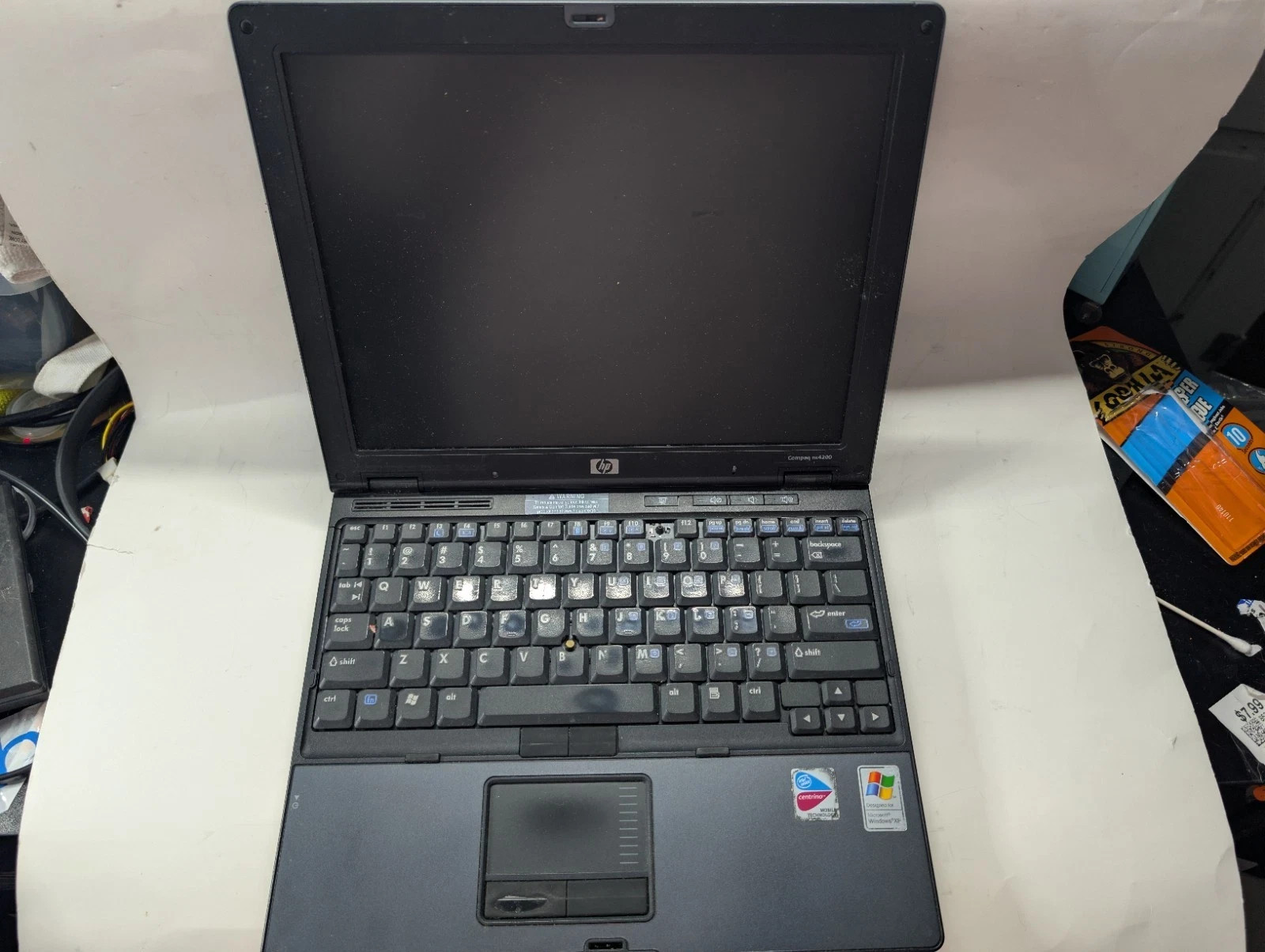 HP HSTNN-C02C Laptop No Battery/HDD/RAM, Laptop Only
