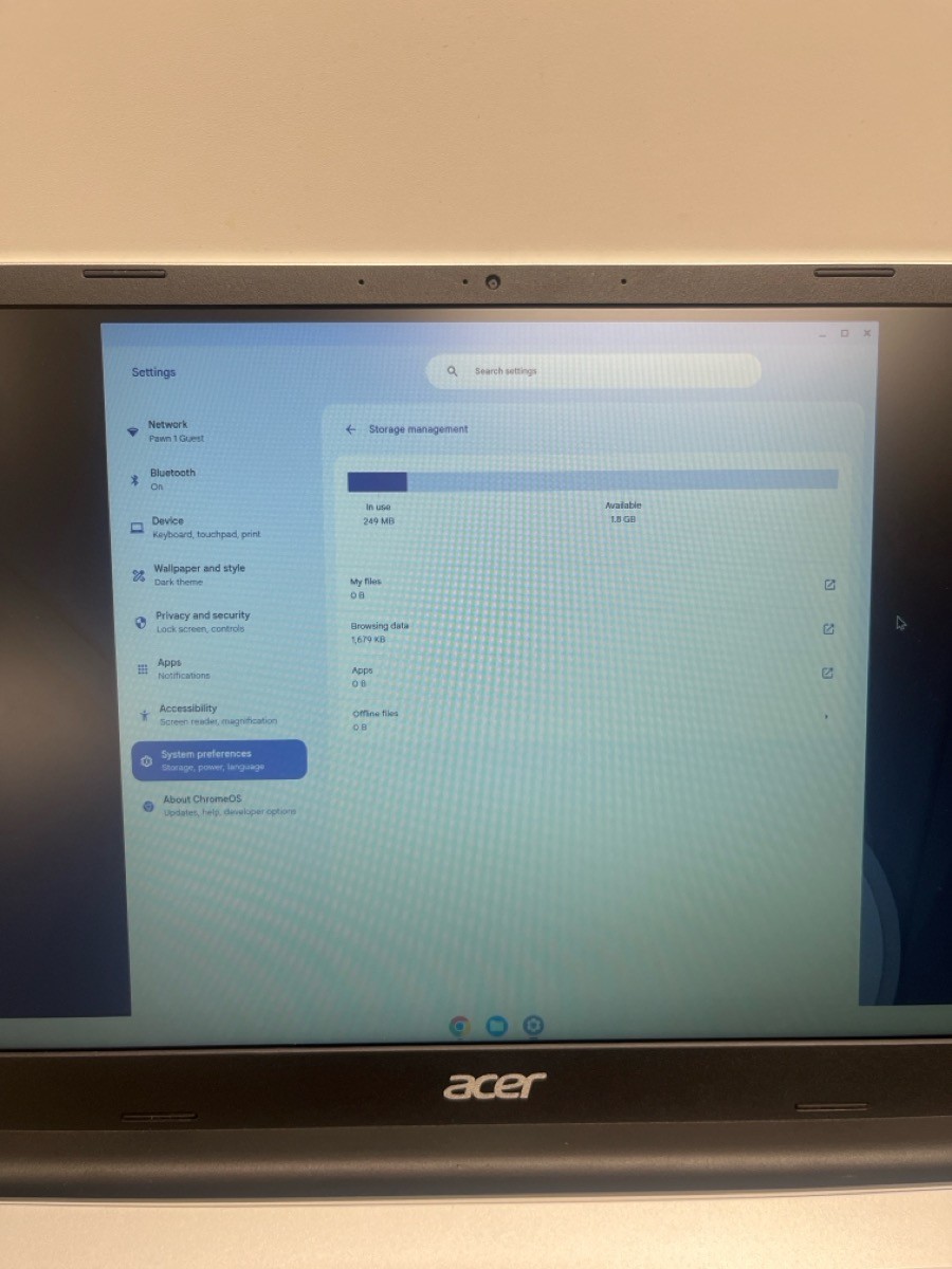 Acer Chromebook 315 15.6″ Celeron N4500 2.8GHz 4GB RAM 64GB With Cha (P03067334)