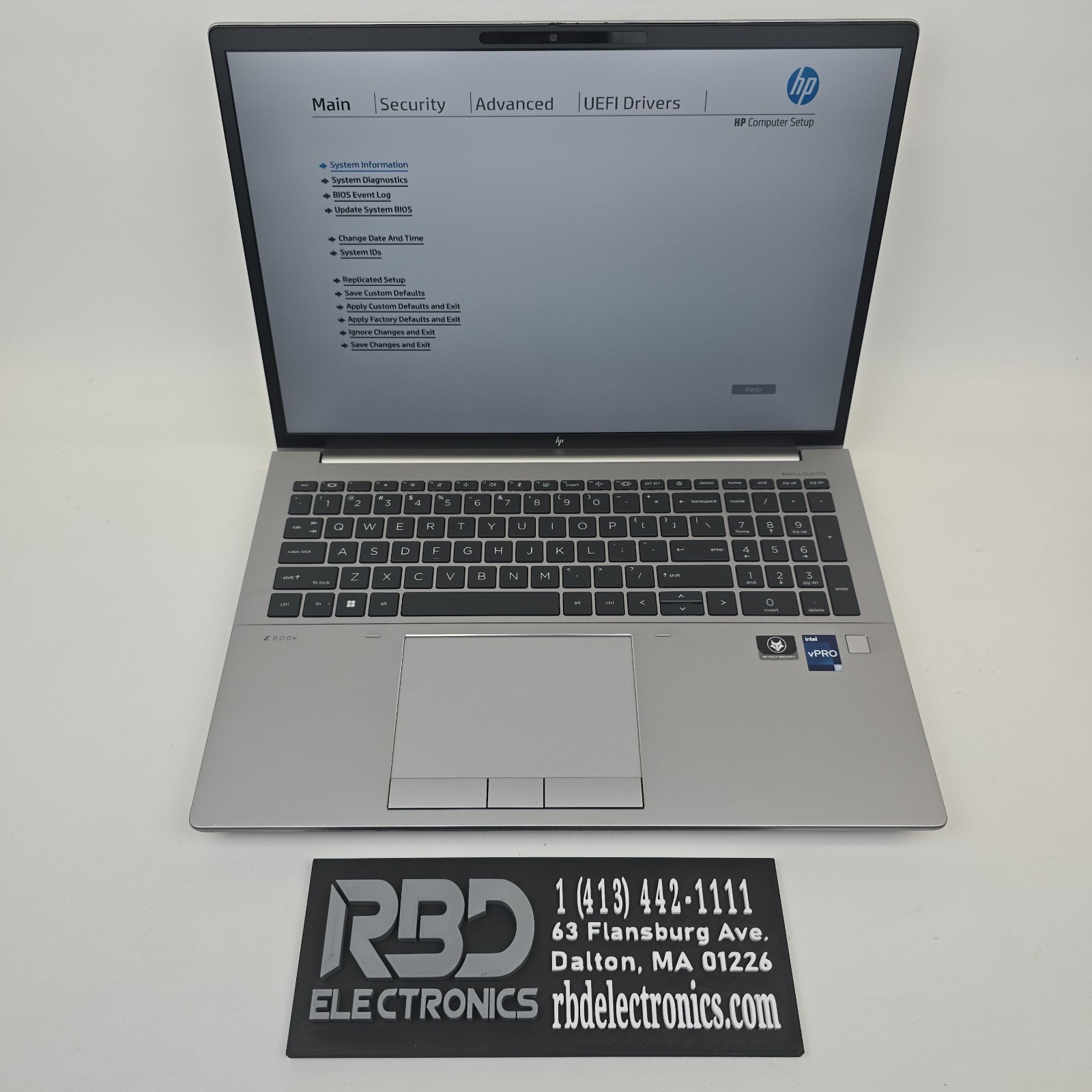 HP ZBook Fury 16 G9 FHD+ I7-12850HX 32GB 512 RTX A3000 12GB NO OS/AC