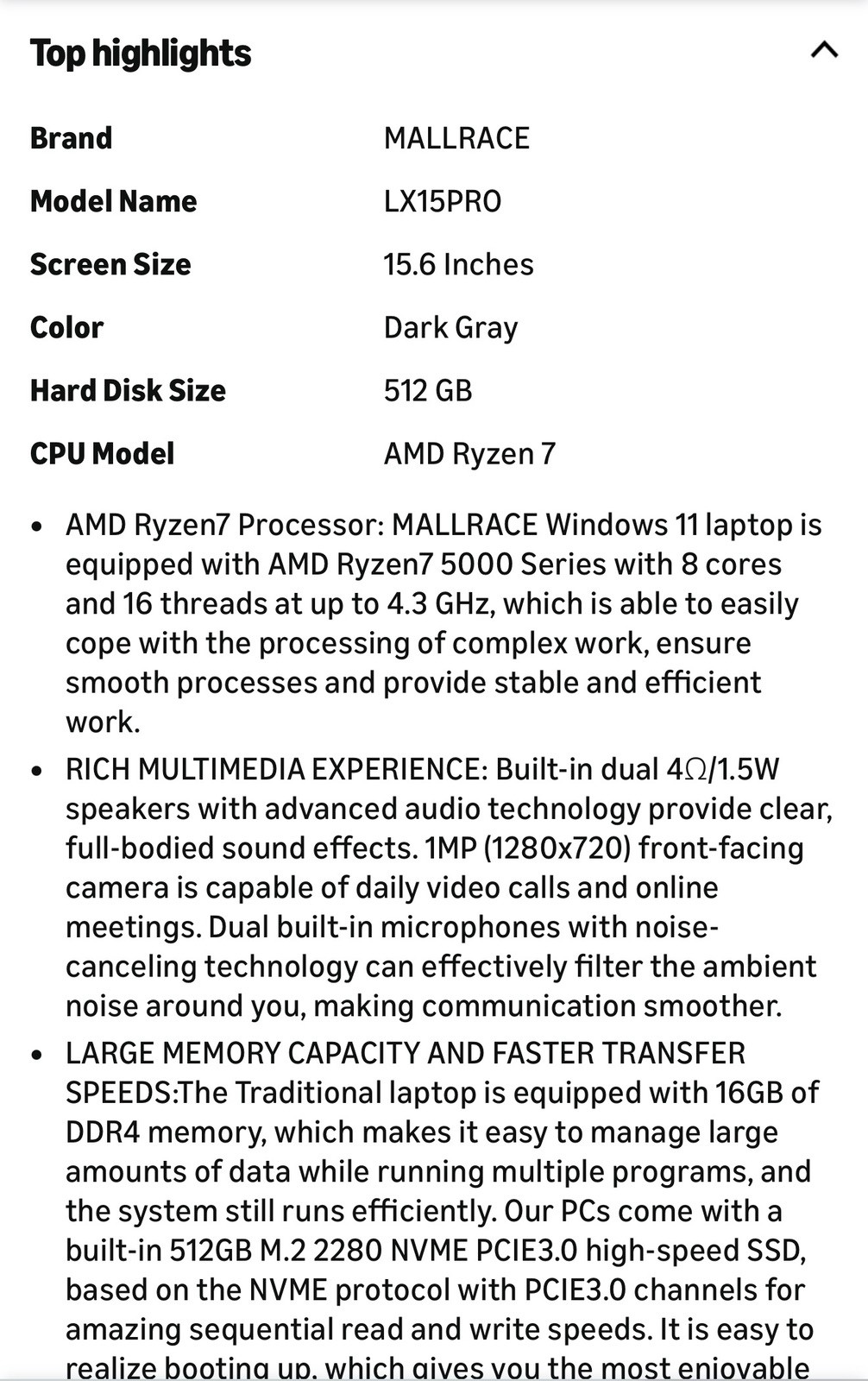 2025 Gaming Laptop with AMD Ryzen7 5000 Series(Up to 4.3GHZ,8C/16T),AMD Radeon G