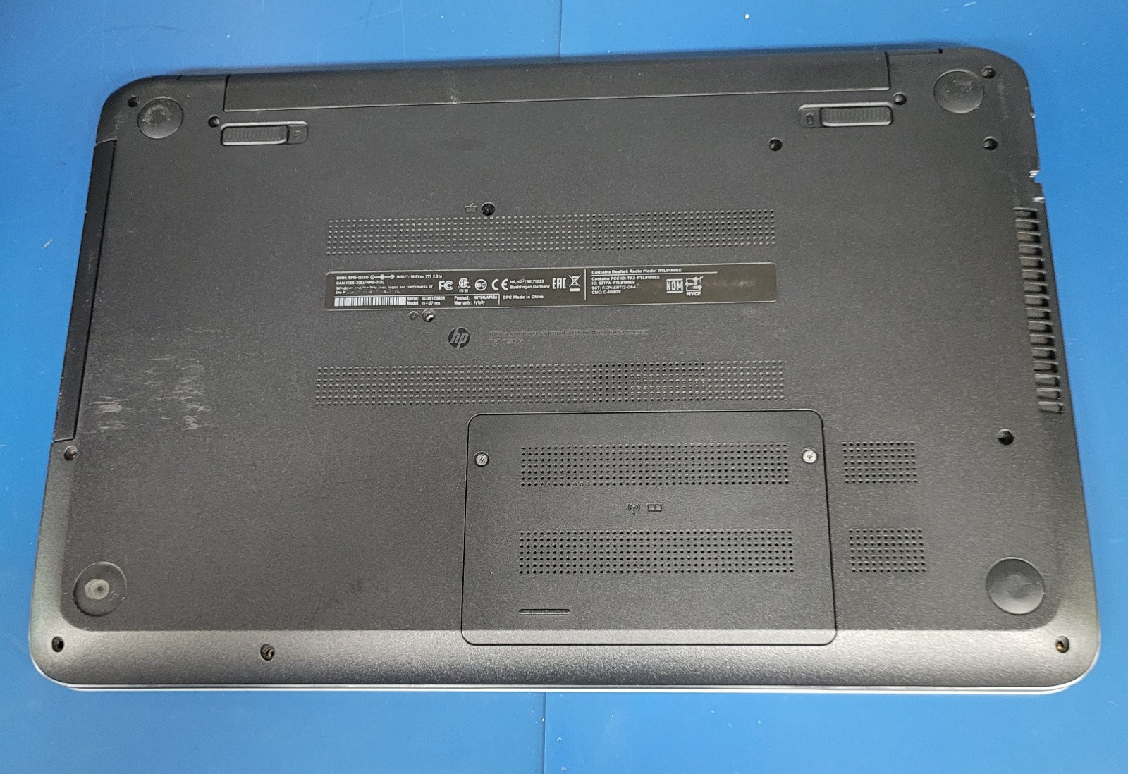 HP Pavilion 15-f271wm Intel Pentium N3540 @216GHz 4GB RAM 500 GB HDD Windows 10