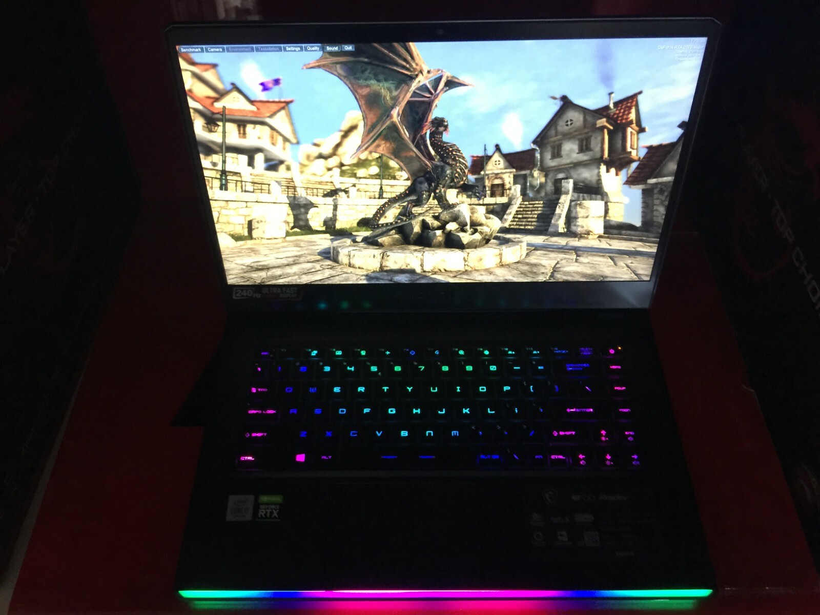 MSI GE66 10SGS 15.6″ 240hz i7-10750H 32GB DDR4 1TB SSD RTX 2080 Super VR Ready