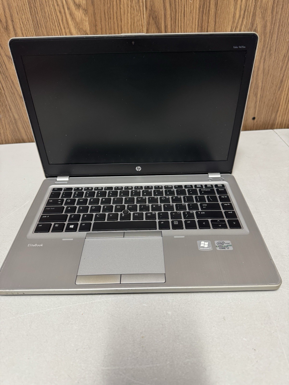 HP Laptop Core i7 8GB | BIOS OK | No HDD/SSD | No Charger | For Parts