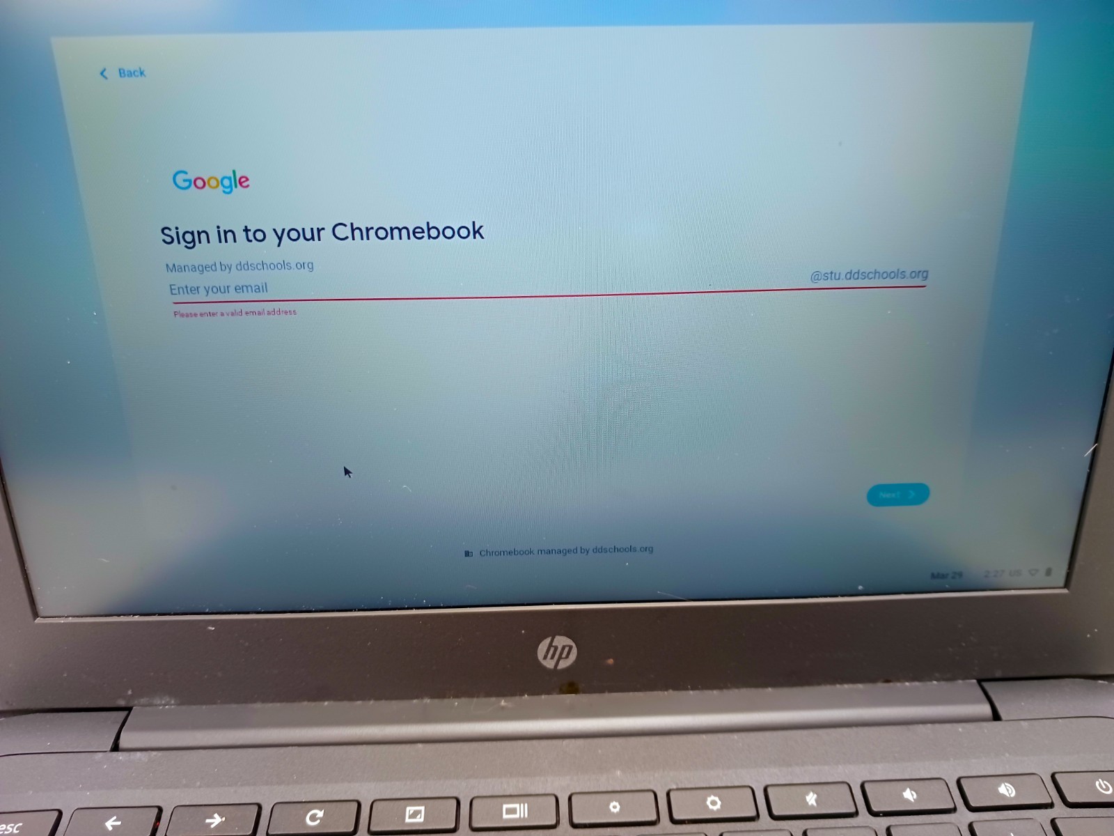 HP Chromebook 11A GG EE 11″ Chrome OS 4GB / 16GB SSD with Power Adapter – WORKS