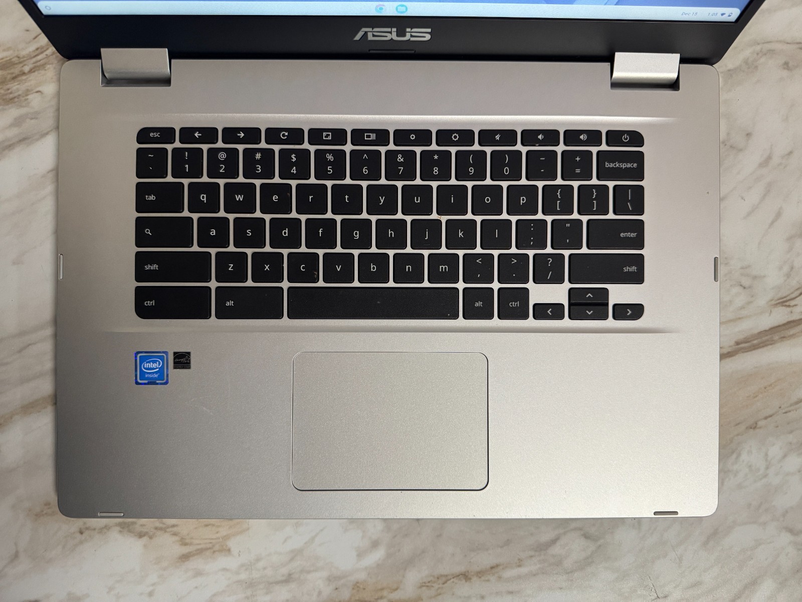 ASUS Chromebook 15.6″ FHD N3350 4GB 64GB Chrome OS C523NA-IH44F – Silver