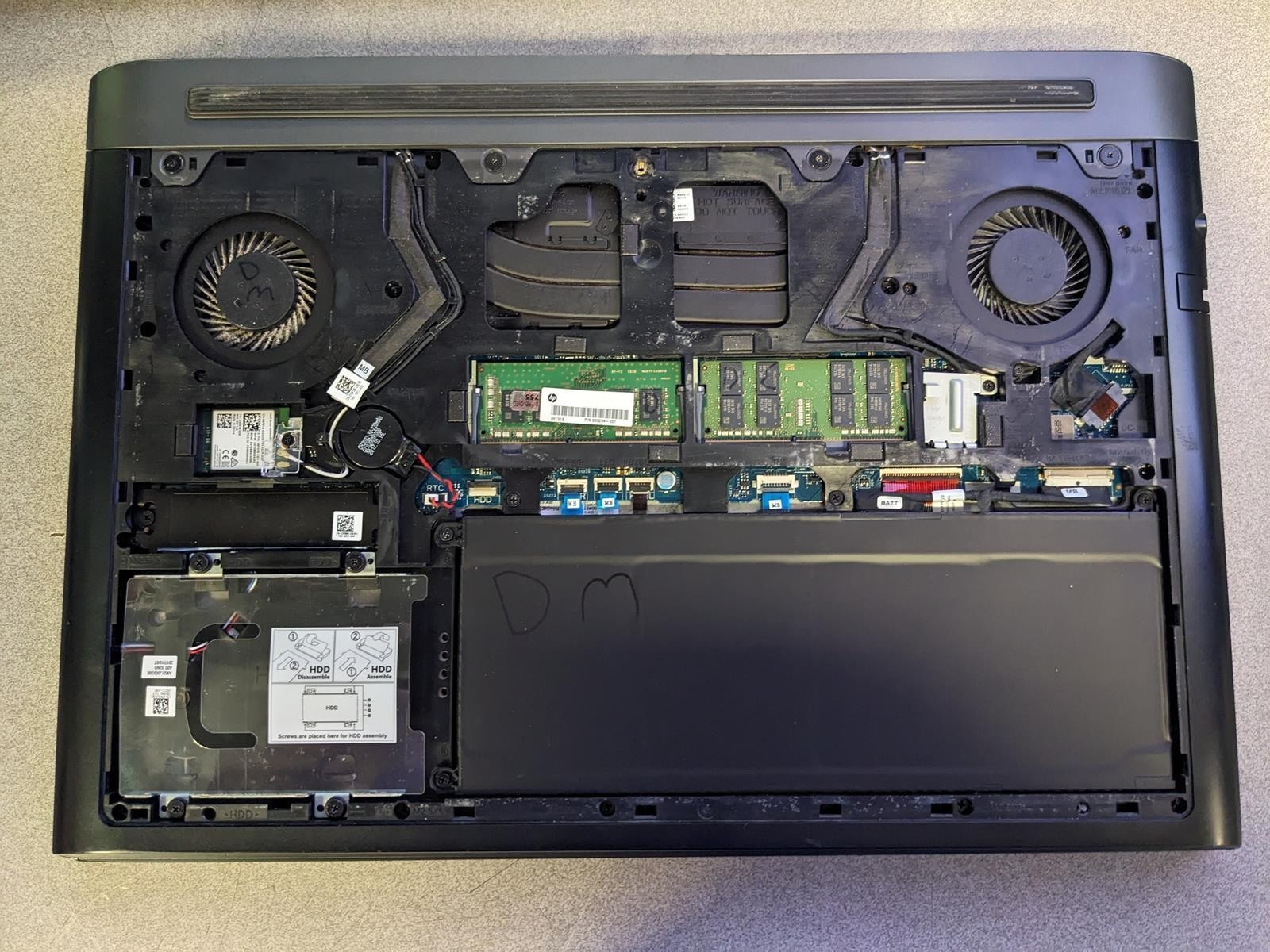 DELL INSPIRON 15 GAMING 7577 i7-7700HQ @ 2.80GHz,24GB RAM, NO HDD/OS