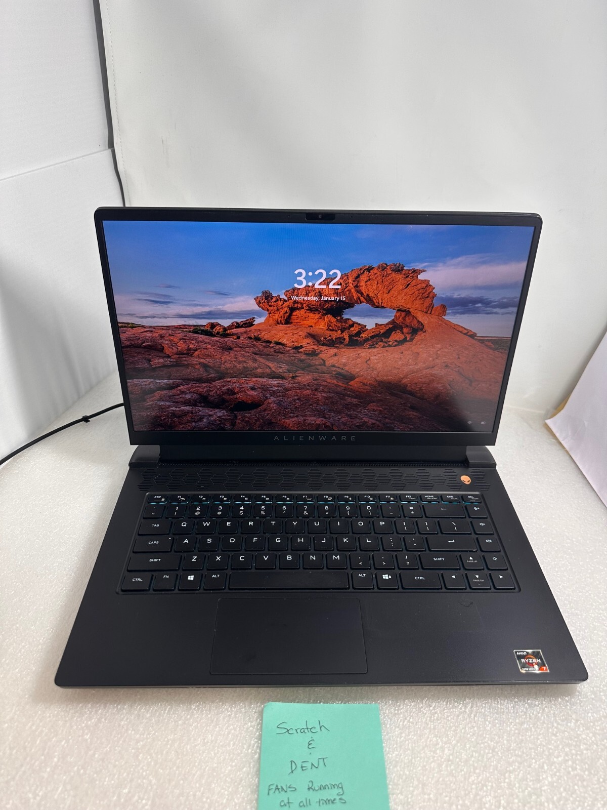 Dell Alienware 15.6″ FHD m15 Ryzen Edition R5 AMD Ryzen 7 8500U 8gb ram 256gb