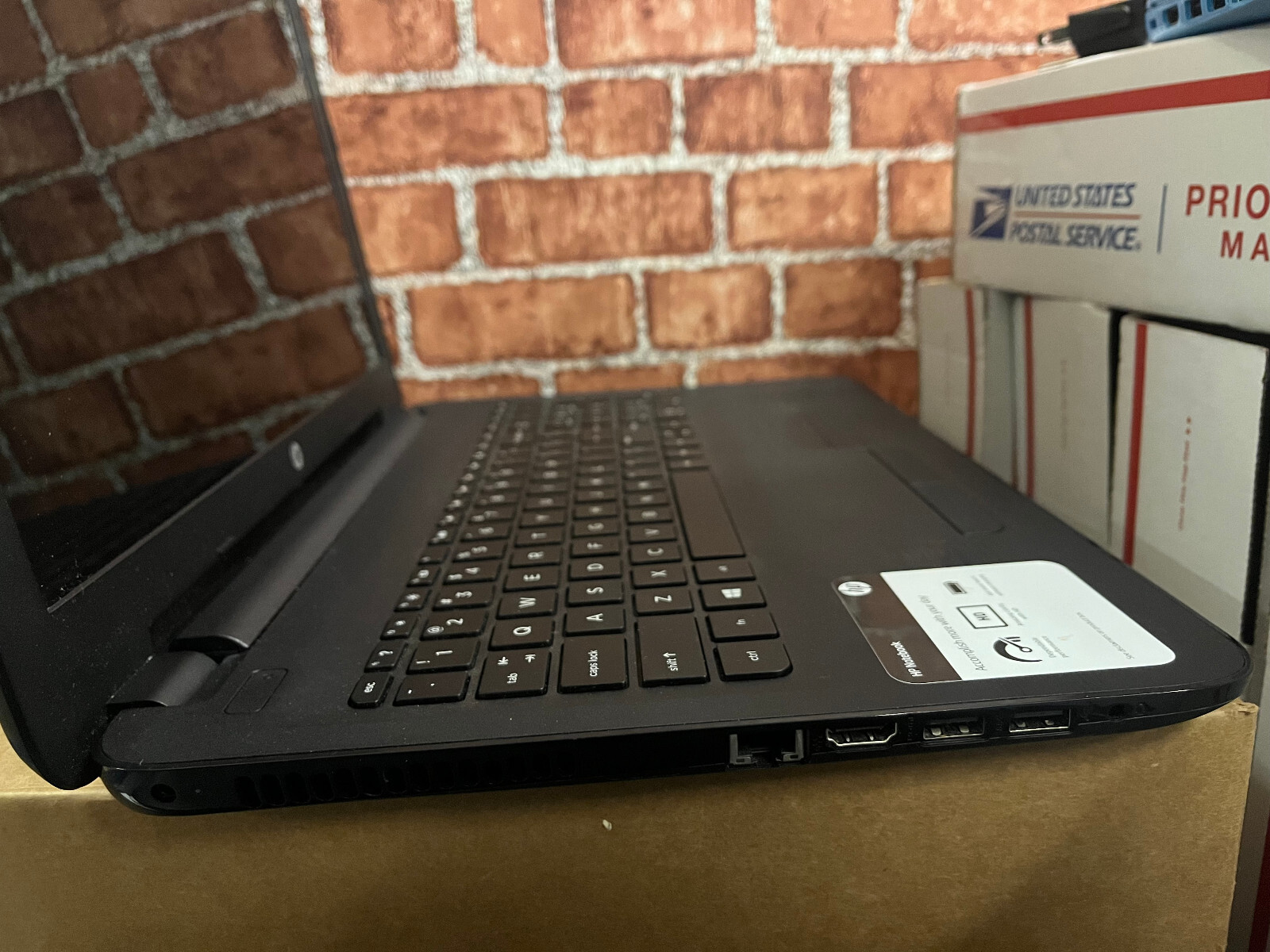 HP Notebook 15″ laptop, AMD A6-7310, 512GB HDD, Win 10 *Bad Battery*