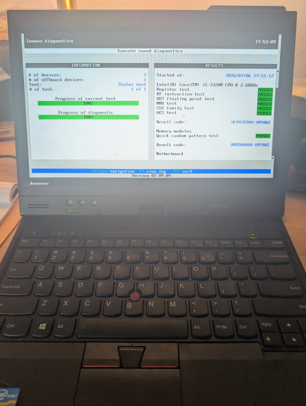 ThinkPad X230 Tablet 8GB RAM, No Hard Drive, Touchscreen, Pen
