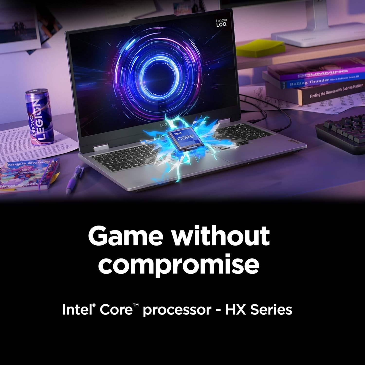Lenovo Legion LOQ – AI-Powered Gaming Laptop – Intel® Core™ i7-13650 83JE000XUS