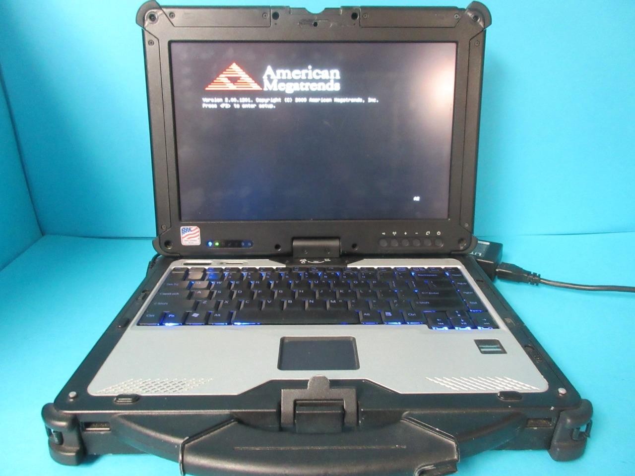 GammaTech DuraBook R13C 13.3″ Rugged Notebook Swivel Screen No Power cord