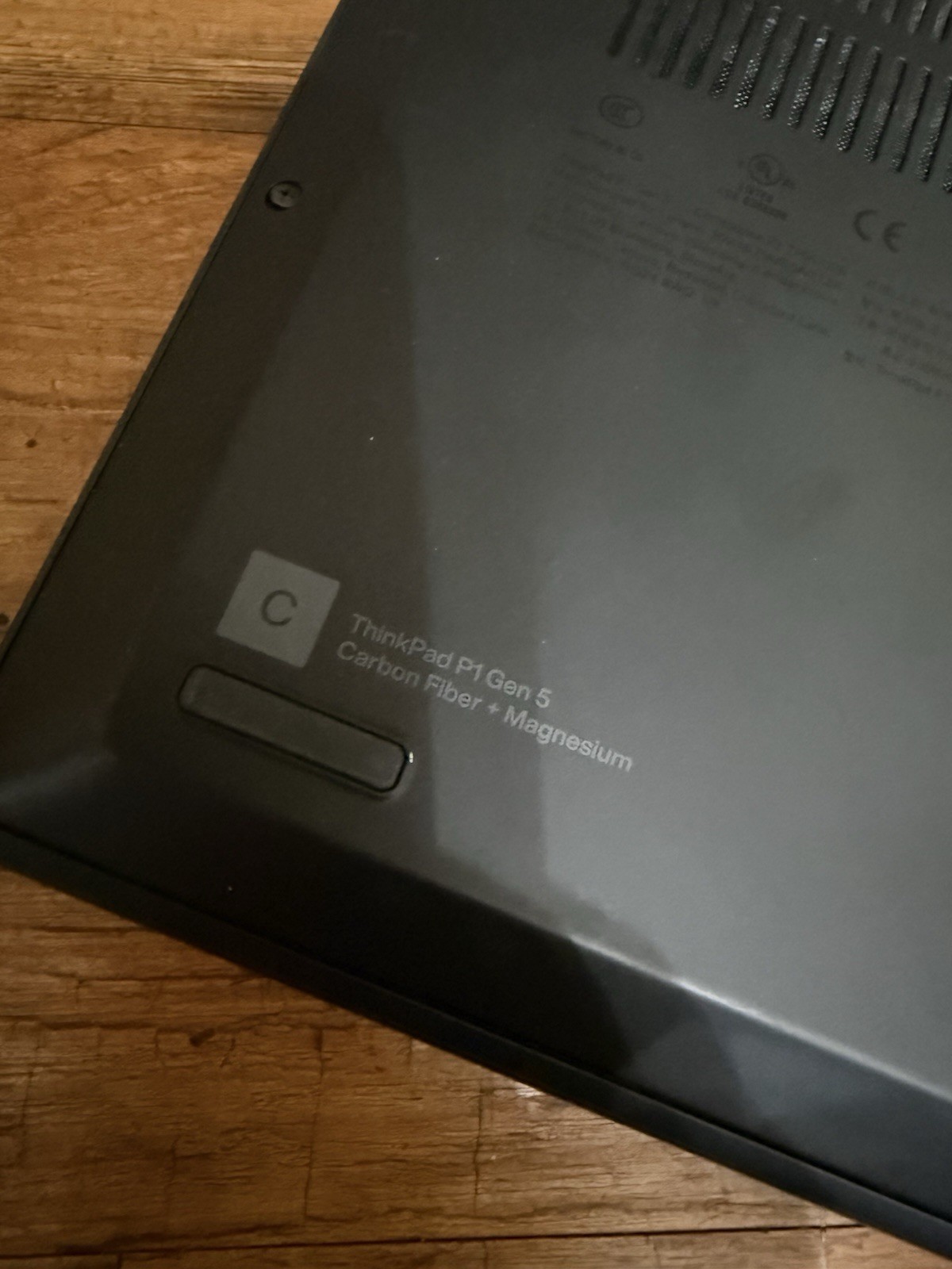 Lenovo ThinkPad P1 Gen 5 2.5GHz i9-12900H 32GB 1TB RTX 3080 Ti