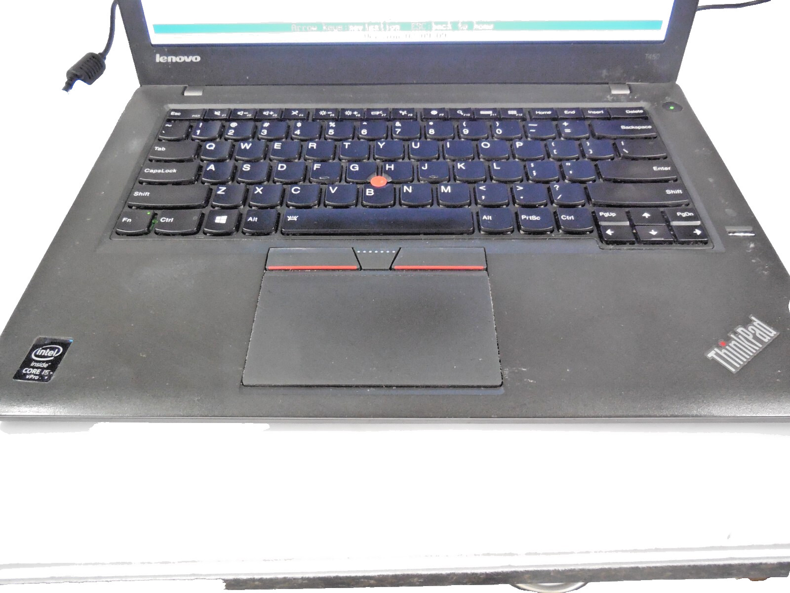 14″ Lenovo ThinkPad T450 Intel Core i5-5300U @ 2.30GHz 8GB RAM 128 GB SSD, NO OS