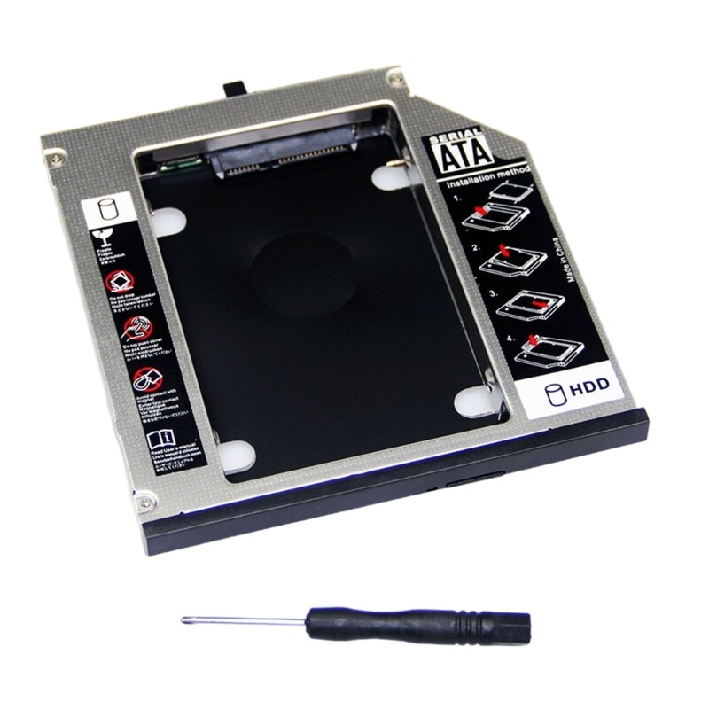No Tools Needed 2.5 Inch SSD SSD Caddy for ThinkPad T500 W500 Series
