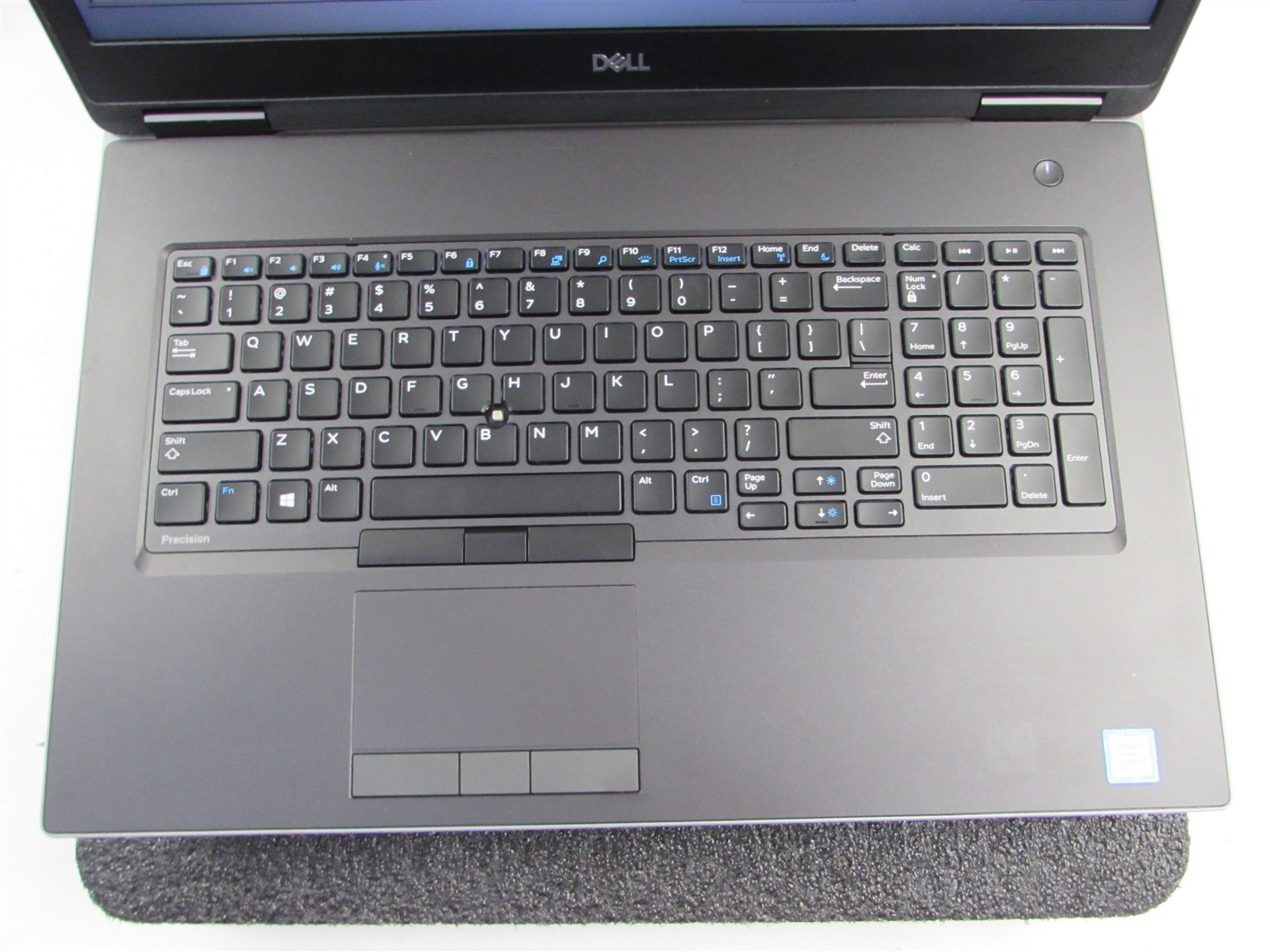 DELL PRECISION 7740 17.3″ I7-9750H NO SSD 64GB RAM NVIDIA RTX 4000 NO O.S