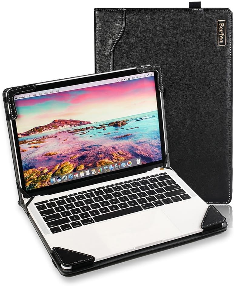 HP OmniBook X Flip 16″ 2-in-1 Laptop Sleeve Bag – Protective Case Cover Black