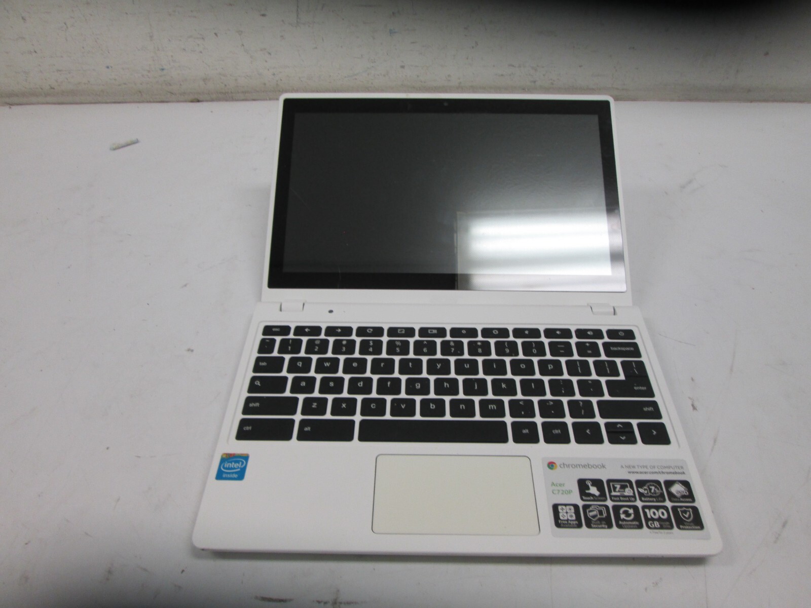 ACER CHROMEBOOK C720P TOUCHSCREEN ZHN UNTESTED