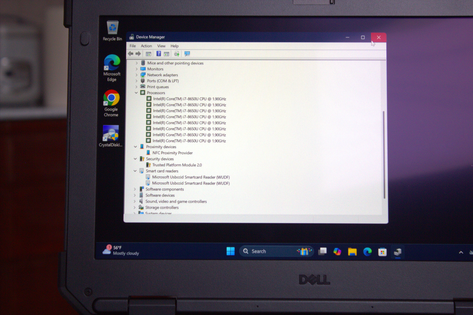 Dell Latitude 7424 Rugged i7-8650U AMD RX540 2TB SSD 64GB RAM Touch Good Cond.