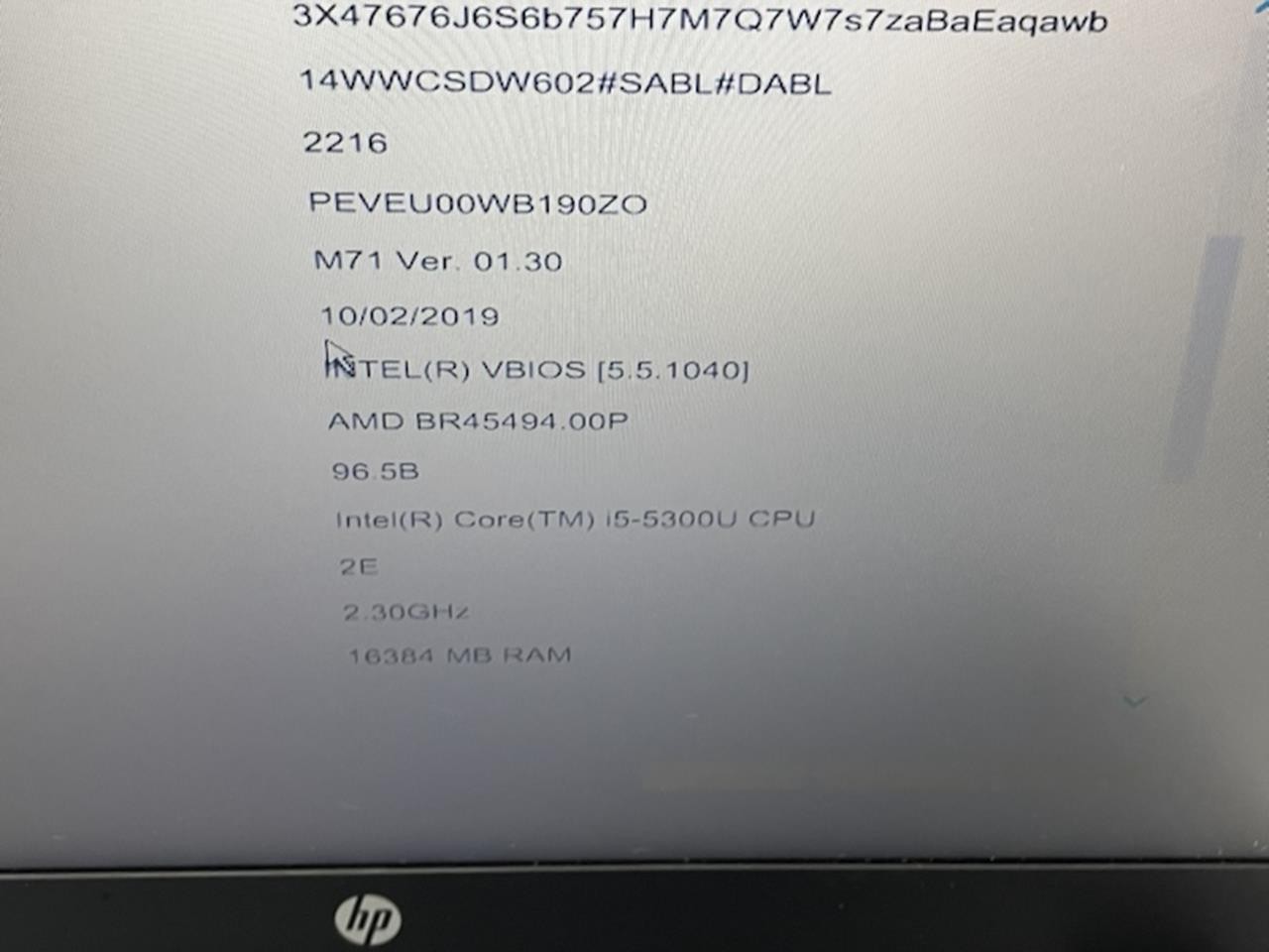 HP ELITEBOOK 840 G2 Laptop w/ Intel Core i5-5300U 2.30 GHZ + 16 GB | No HD/OS A