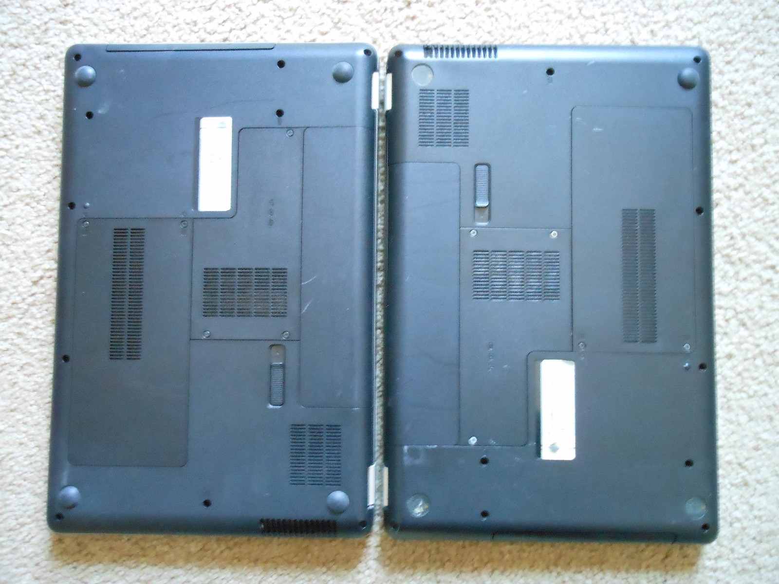 LOT OF 2 – HP G62 AMD Athlon II Dual-core 2.20MHz 4GB HDD WINDOWS 10”