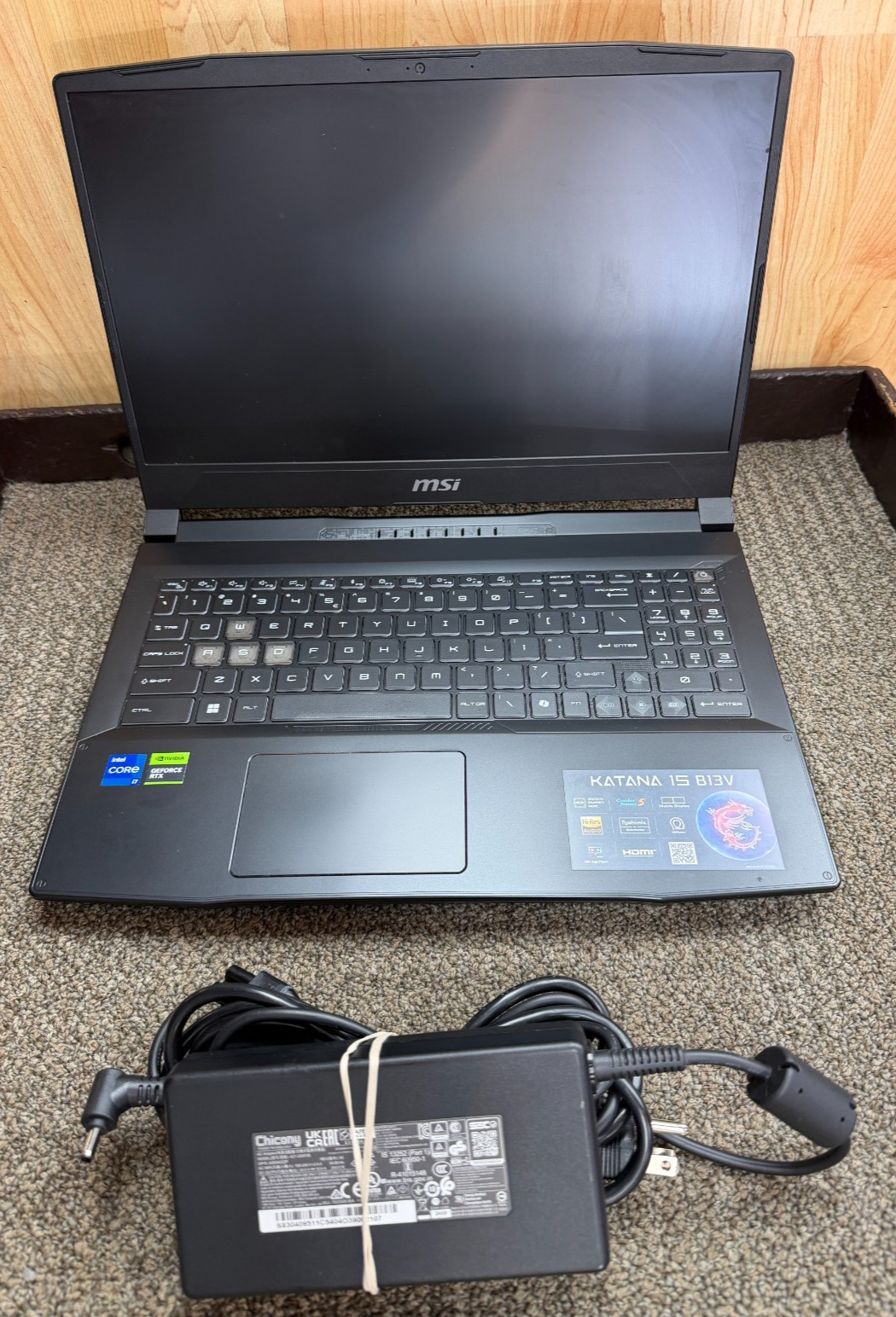 MSI Katana 15 B13VEK 15.6″ i7-13620H 2.4GHz 16GB RAM 1TB SSD GeForce RTX 4050