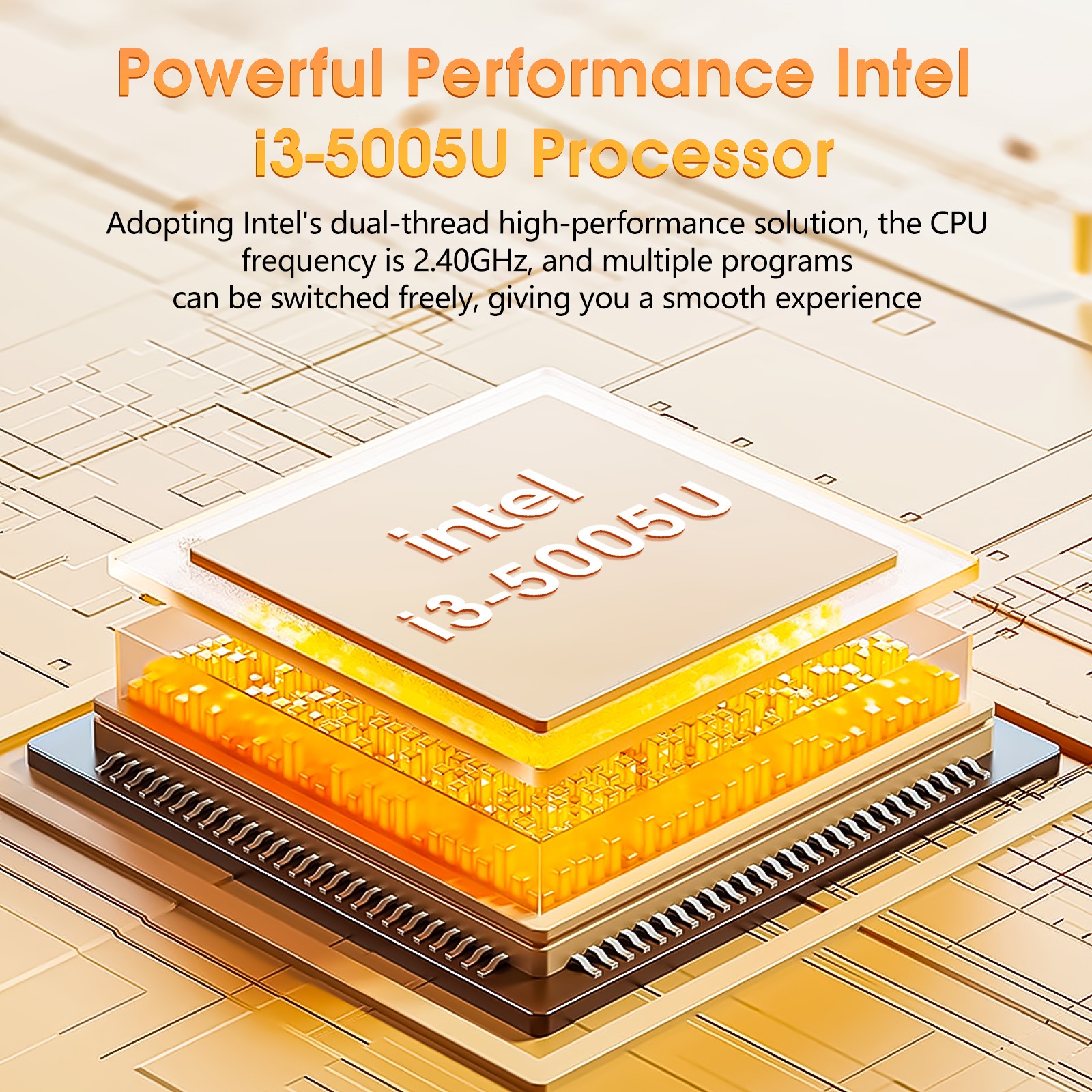 NEW SGIN 15.6″ FHD Laptop Intel i3-5005U 8GB RAM 512GB SSD 7000mAh Windows 11
