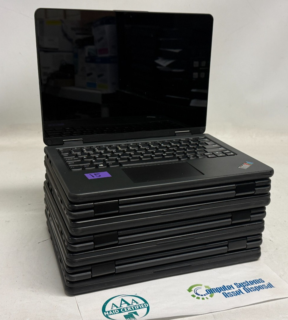 Lenovo ThinkPad 11e Yoga Gen 6 (m3-8100Y – 8GB RAM – NO OS/HDD) – Lot of 7