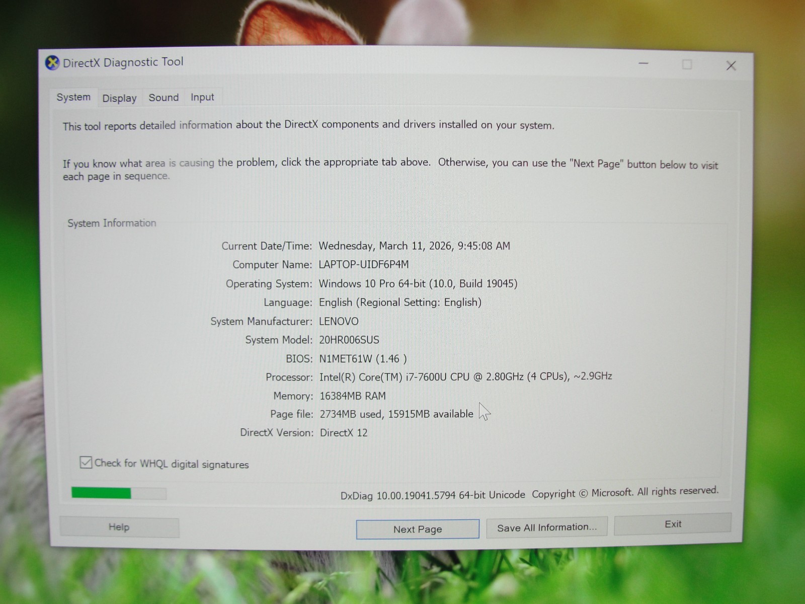 Lenovo ThinkPad X1 Carbon Gen 5 14″WQHD Core i7-7600U 2.8GHz 16GB RAM 1TB SSD+PA