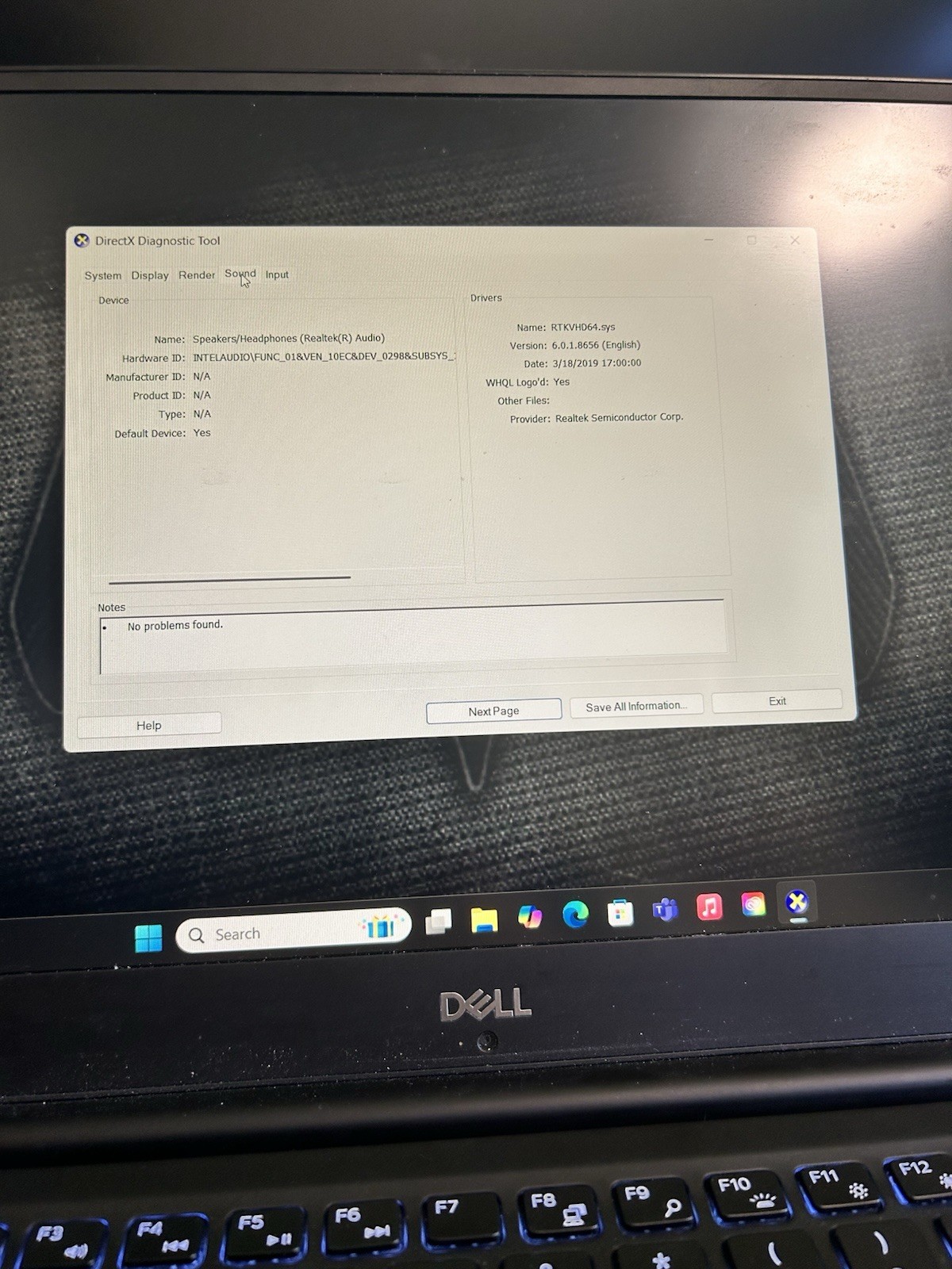 Dell XPS 15 GeForce 1050 I5-8300H