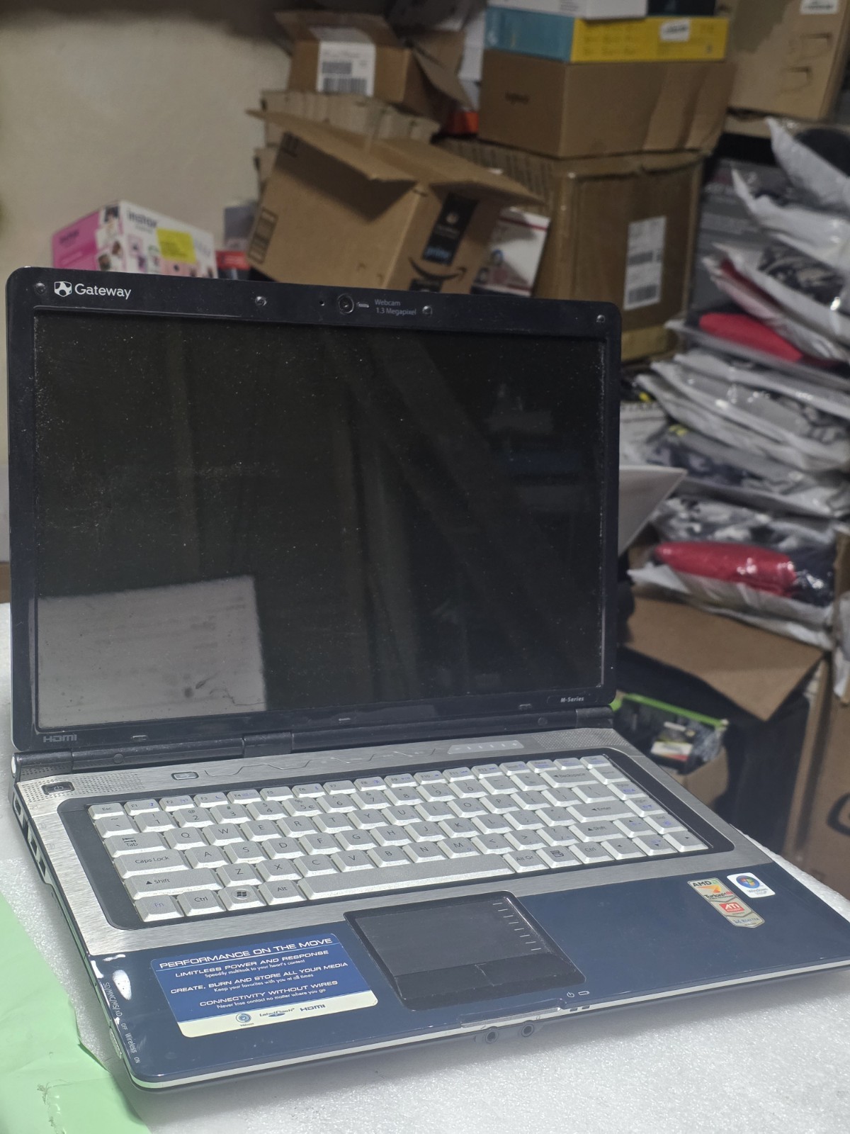 Lot of 8 Laptops for Parts / Not Working – Toshiba, Sony, Acer, Gateway, Panason