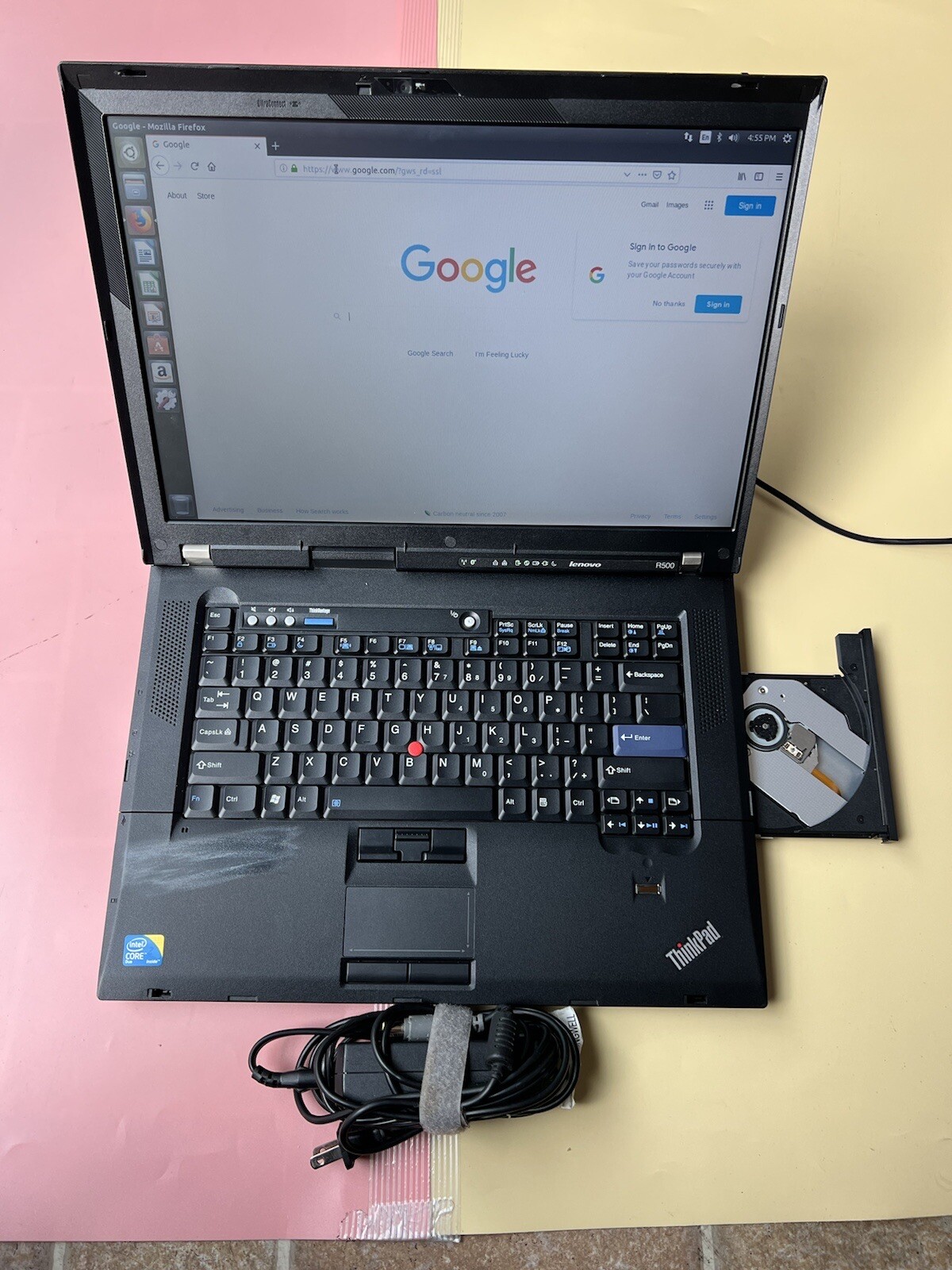Lenovo Thinkpad R500 Intel Core 2 Duo 15.4” 3GB RAM 500GB HDD WEBCAM BLUETOOTH