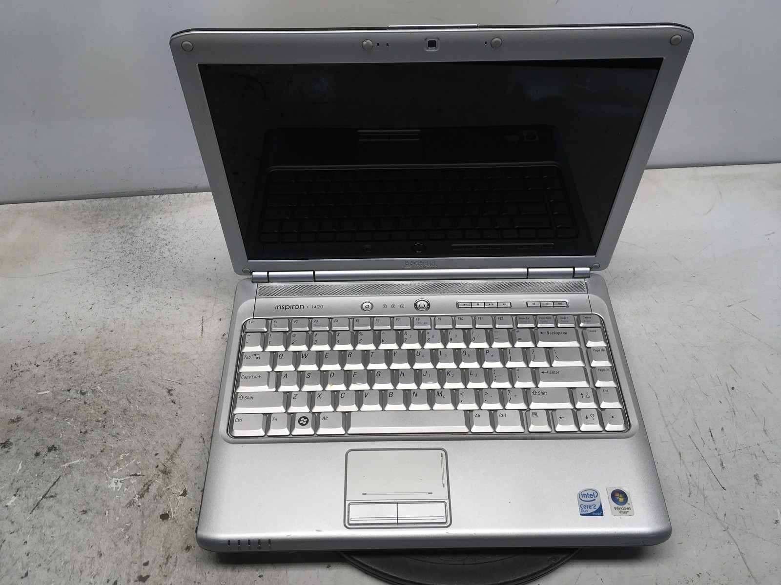 Dell Inspiron 1420 Intel Core 2 Duo 06FD 1.66GHz 2 GB NO HDD No Batt